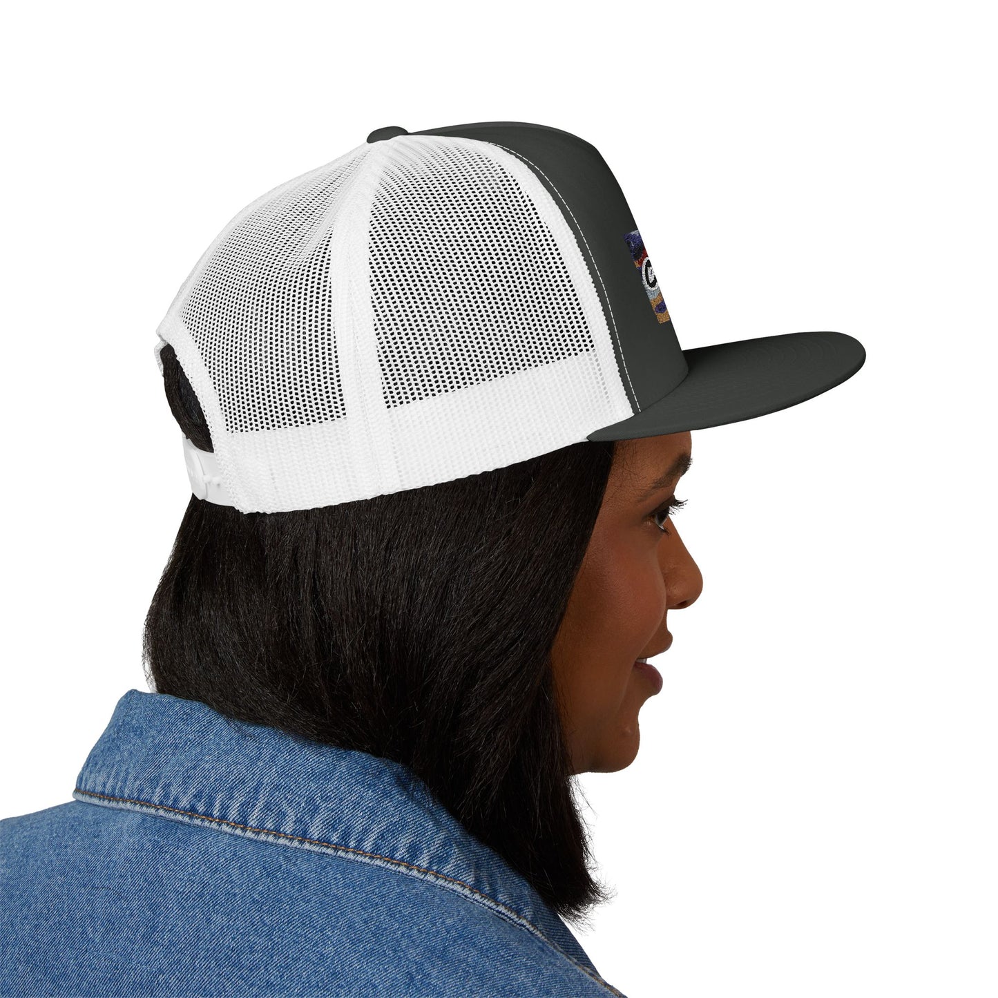 Obey LLC Music 5 Panel Trucker Cap (Embroidery)