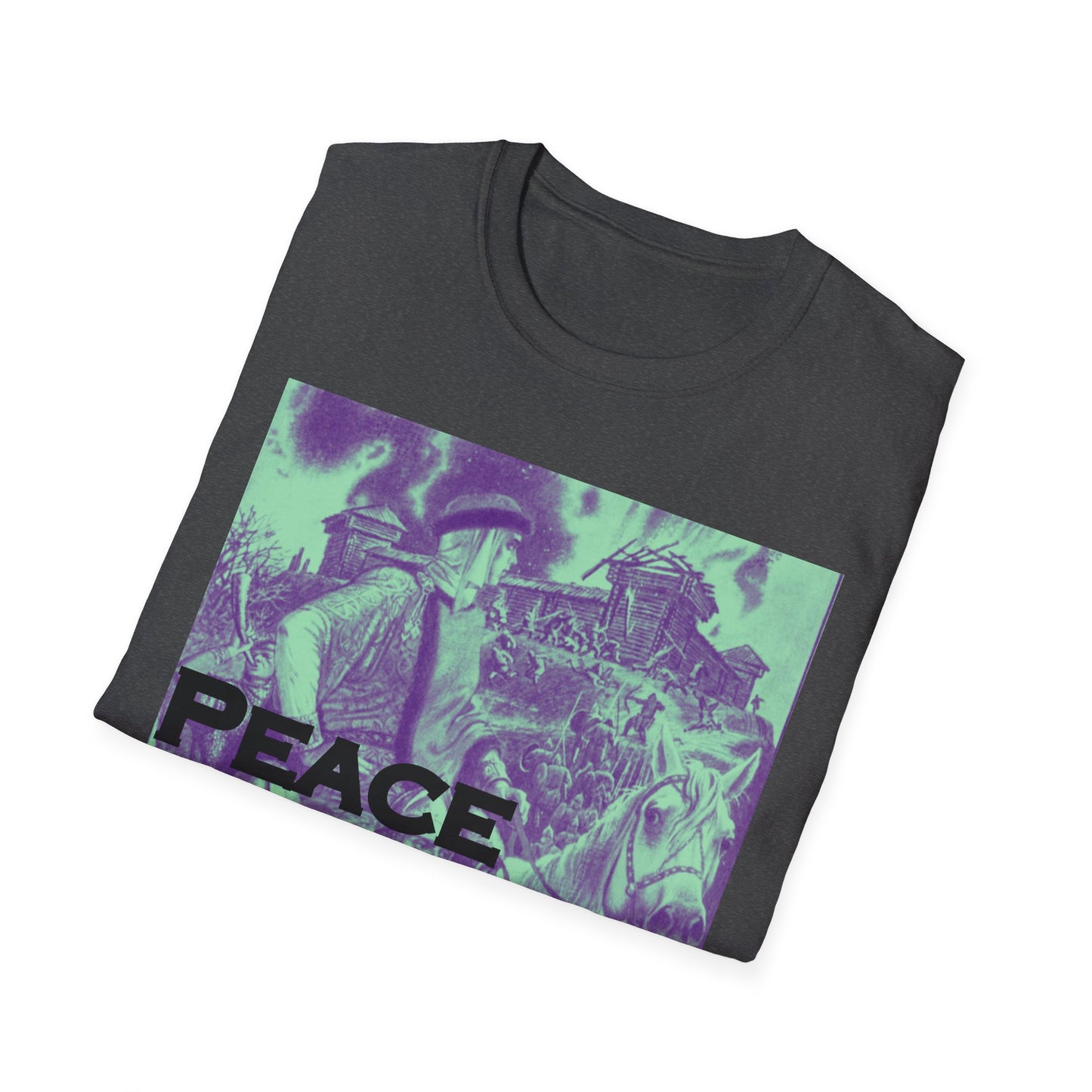 Peace Through Faith Unisex T-Shirt - Inspirational Apparel, Faith-Based Gifts, Spiritual Fashion, Casual Wear, Unisex Tee