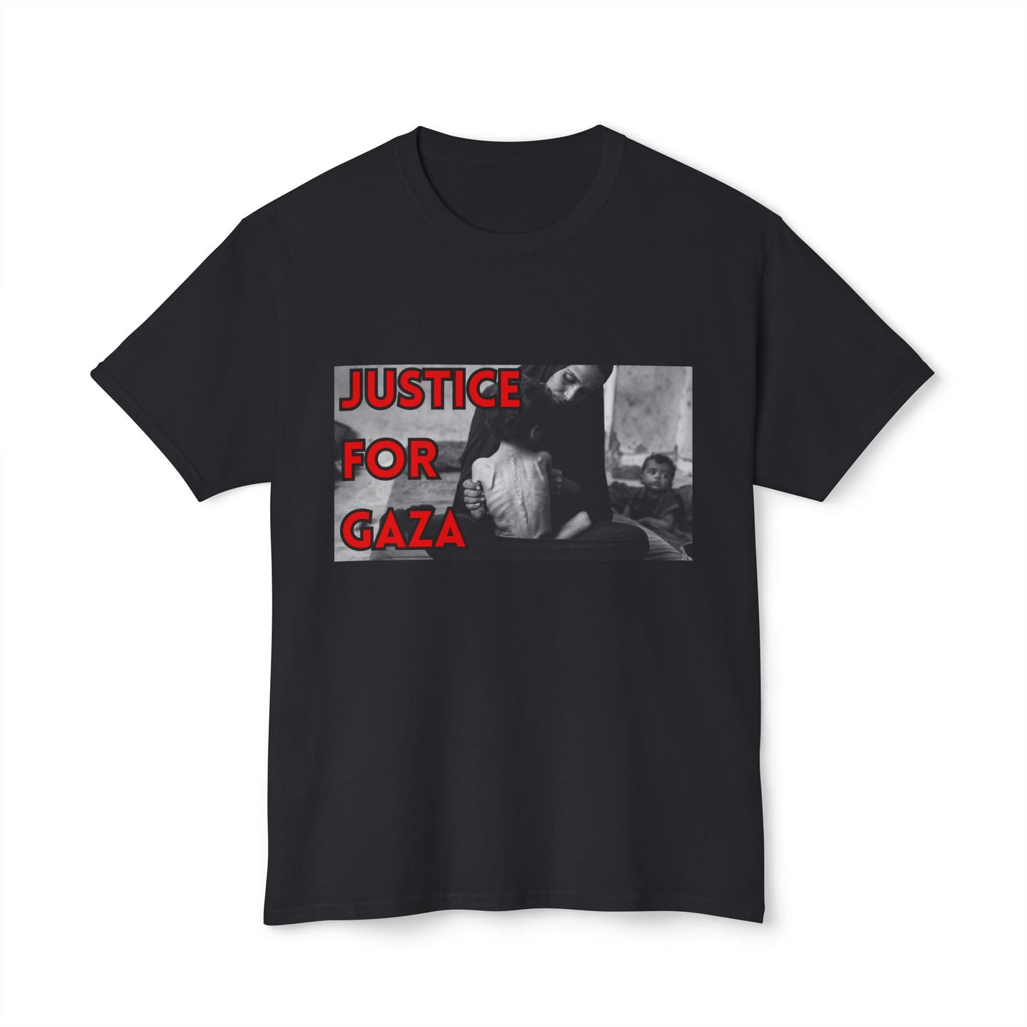 Justice for Gaza Unisex HD Cotton T-Shirt | Activism Tee, Casual Wear, Statement Shirt, Social Justice Gift, Everyday Comfort