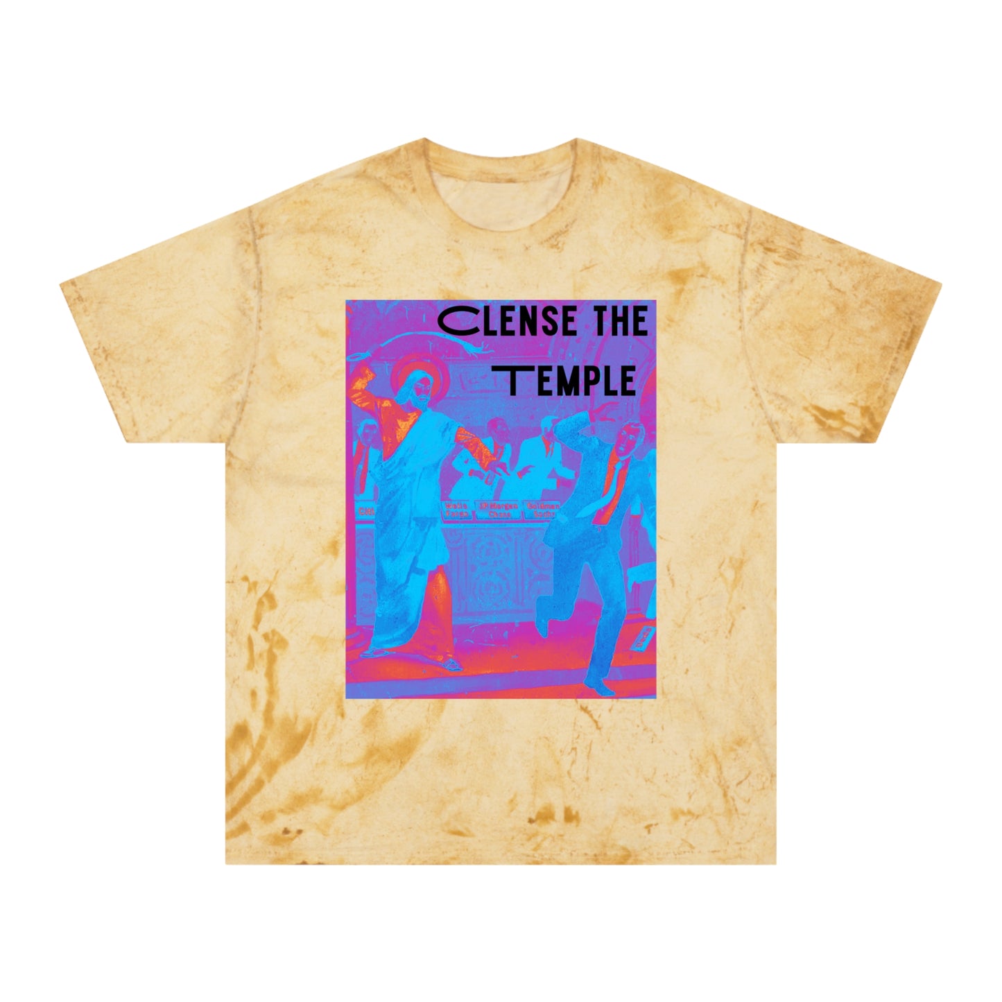 Cleanse the Temple Unisex Color Blast T-Shirt