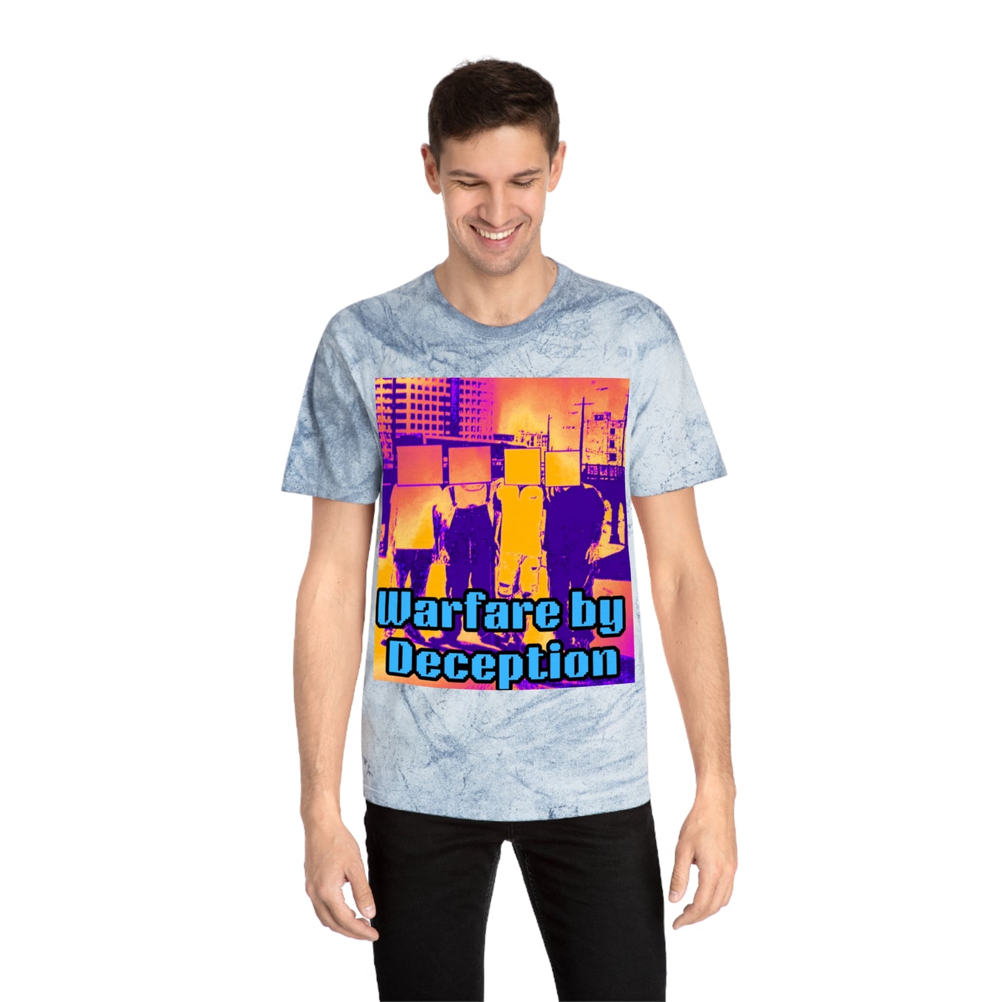 Warfare By Deception Unisex Color Blast T-Shirt
