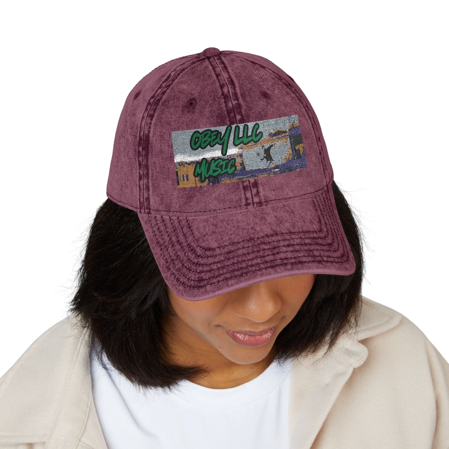 Obey LLC Vintage Cap (Embroidery)