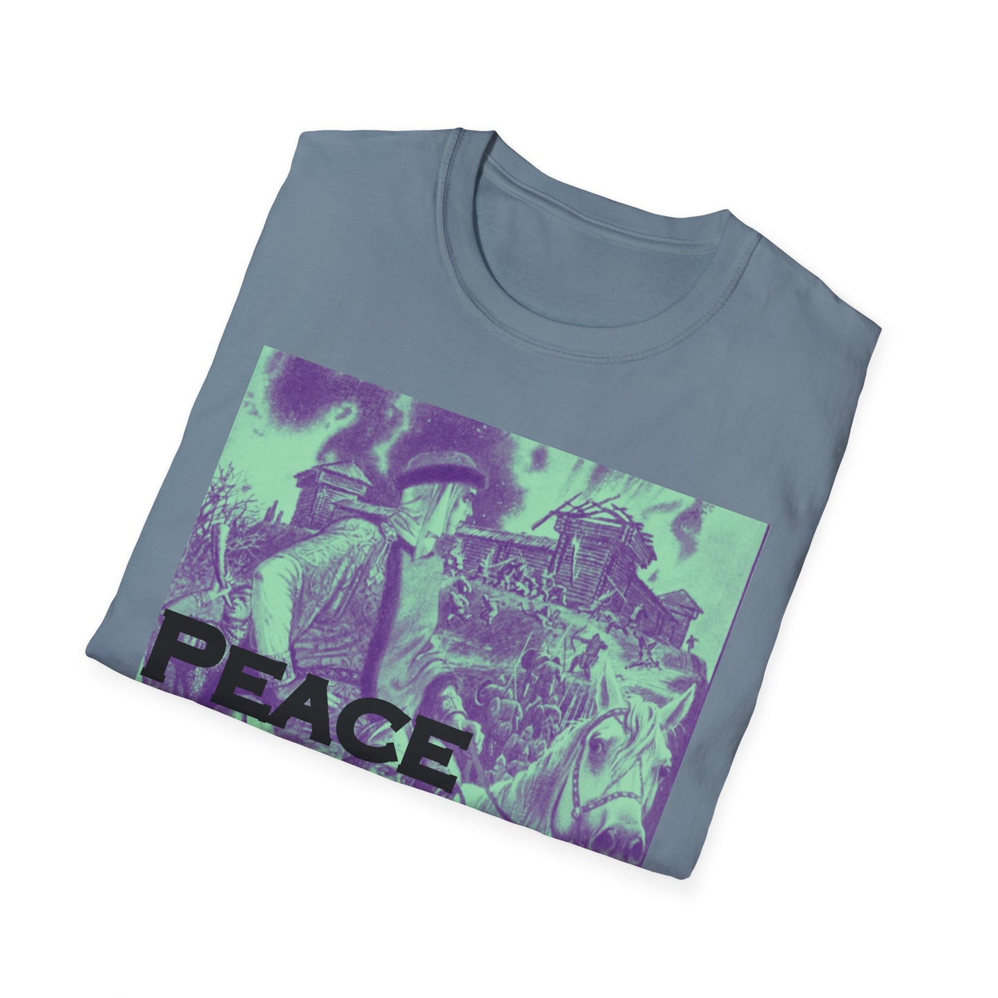 Peace Through Faith Unisex T-Shirt - Inspirational Apparel, Faith-Based Gifts, Spiritual Fashion, Casual Wear, Unisex Tee