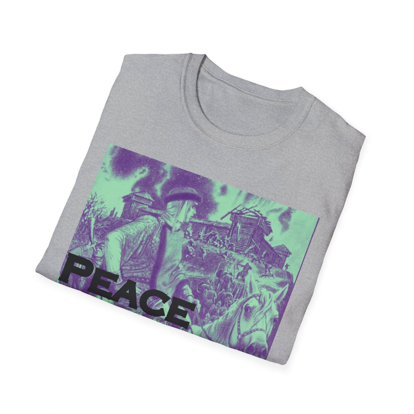 Peace Through Faith Unisex T-Shirt - Inspirational Apparel, Faith-Based Gifts, Spiritual Fashion, Casual Wear, Unisex Tee