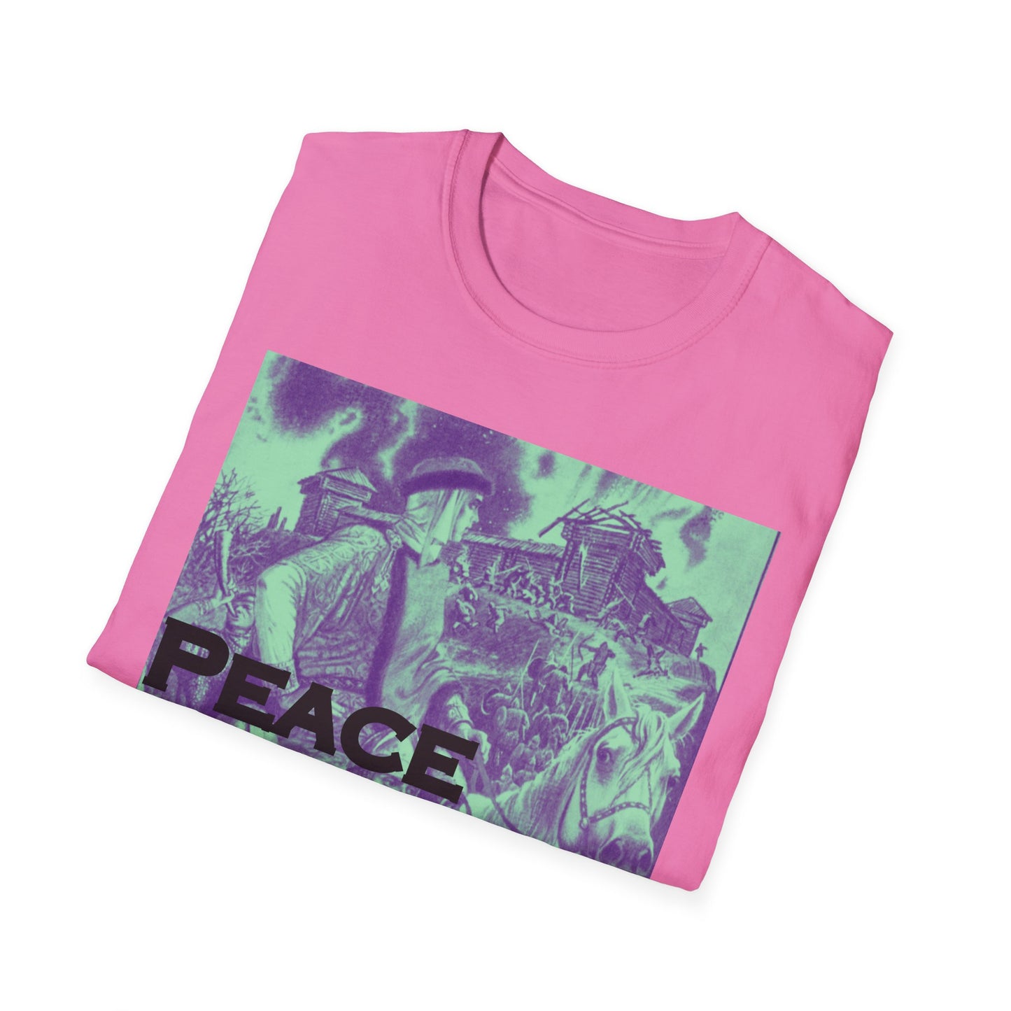 Peace Through Faith Unisex T-Shirt - Inspirational Apparel, Faith-Based Gifts, Spiritual Fashion, Casual Wear, Unisex Tee