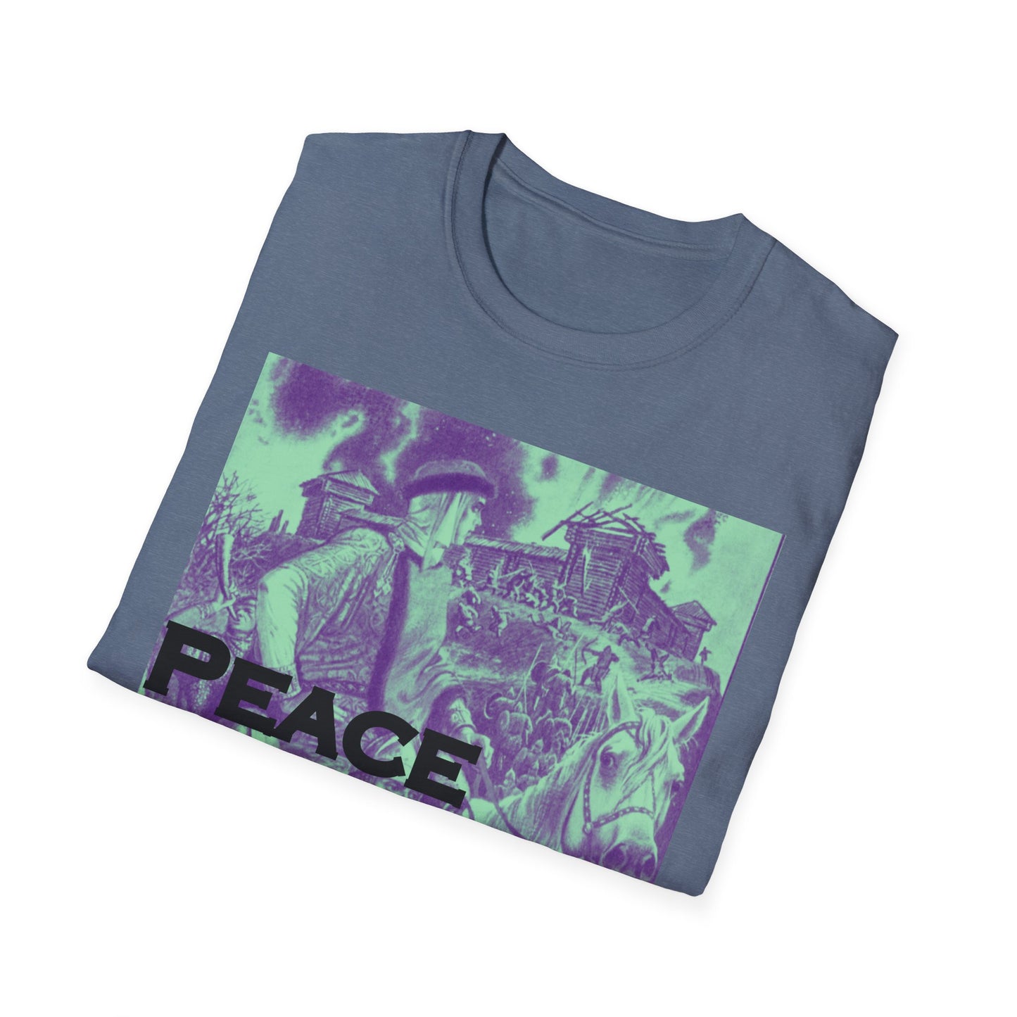 Peace Through Faith Unisex T-Shirt - Inspirational Apparel, Faith-Based Gifts, Spiritual Fashion, Casual Wear, Unisex Tee