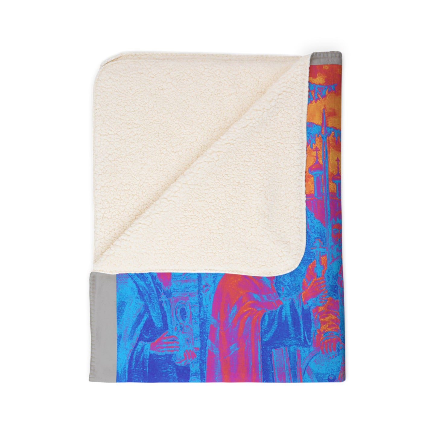 Alpha-Omega IC XC NIKA Fleece Sherpa Blanket