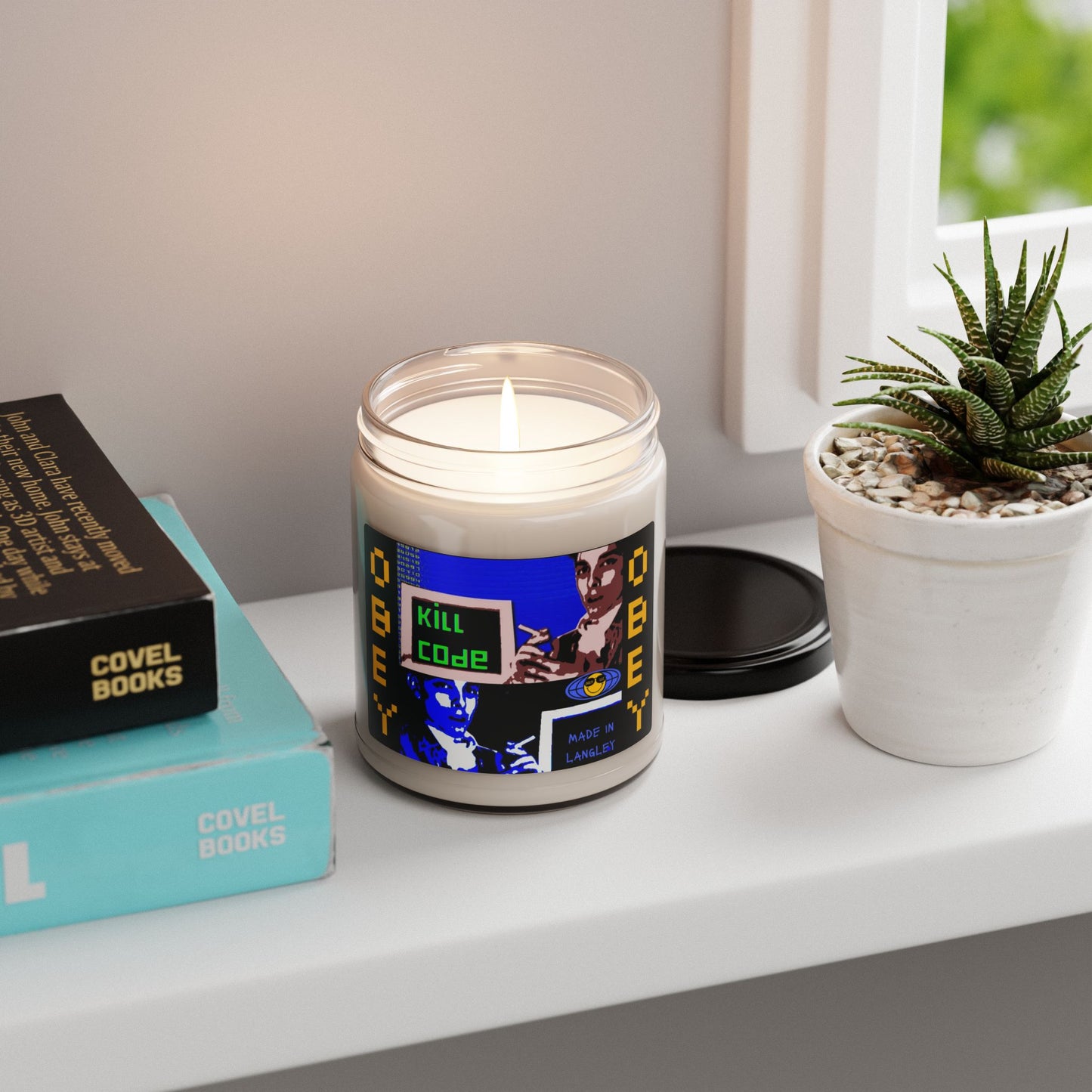 Obey Phiber Optik Scented Soy Candle, 9oz