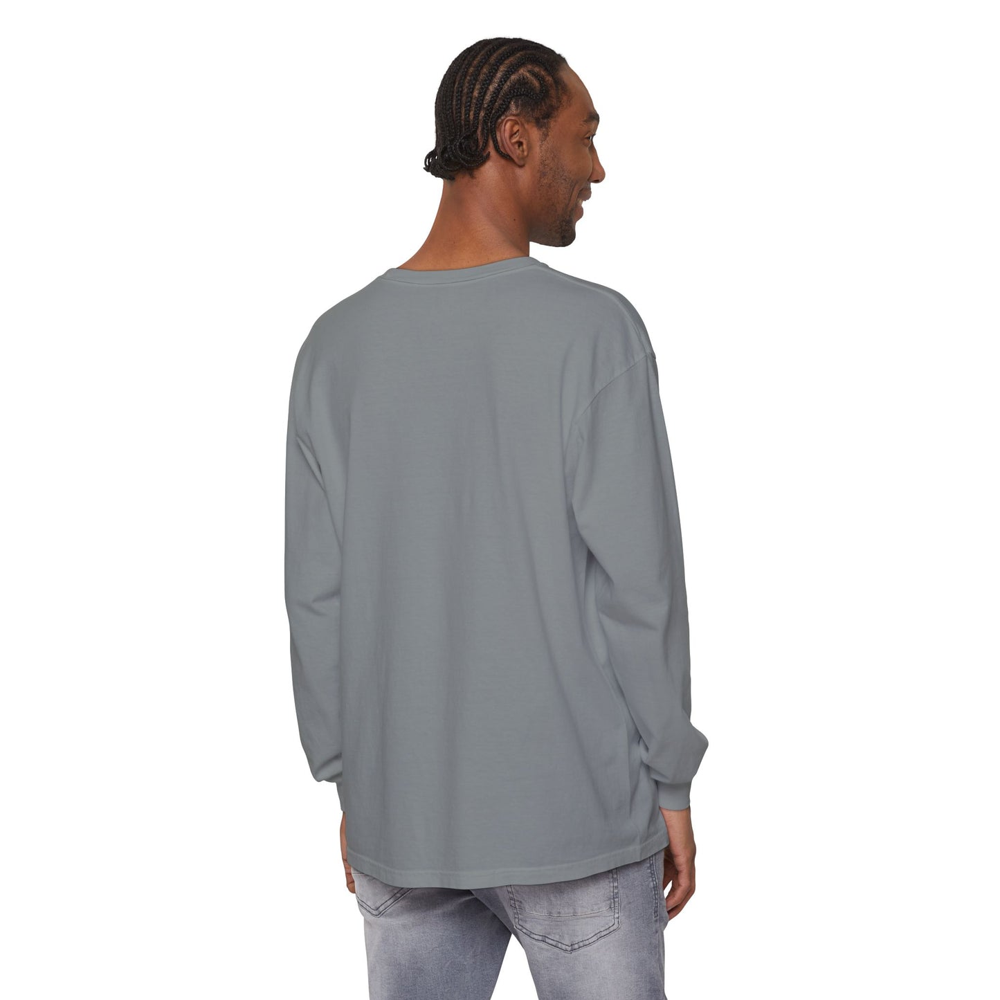 Neon Cats Unisex Garment-dyed Long Sleeve T-Shirt