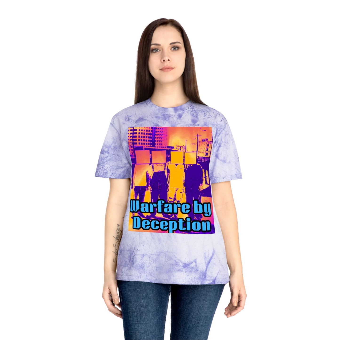 Warfare By Deception Unisex Color Blast T-Shirt