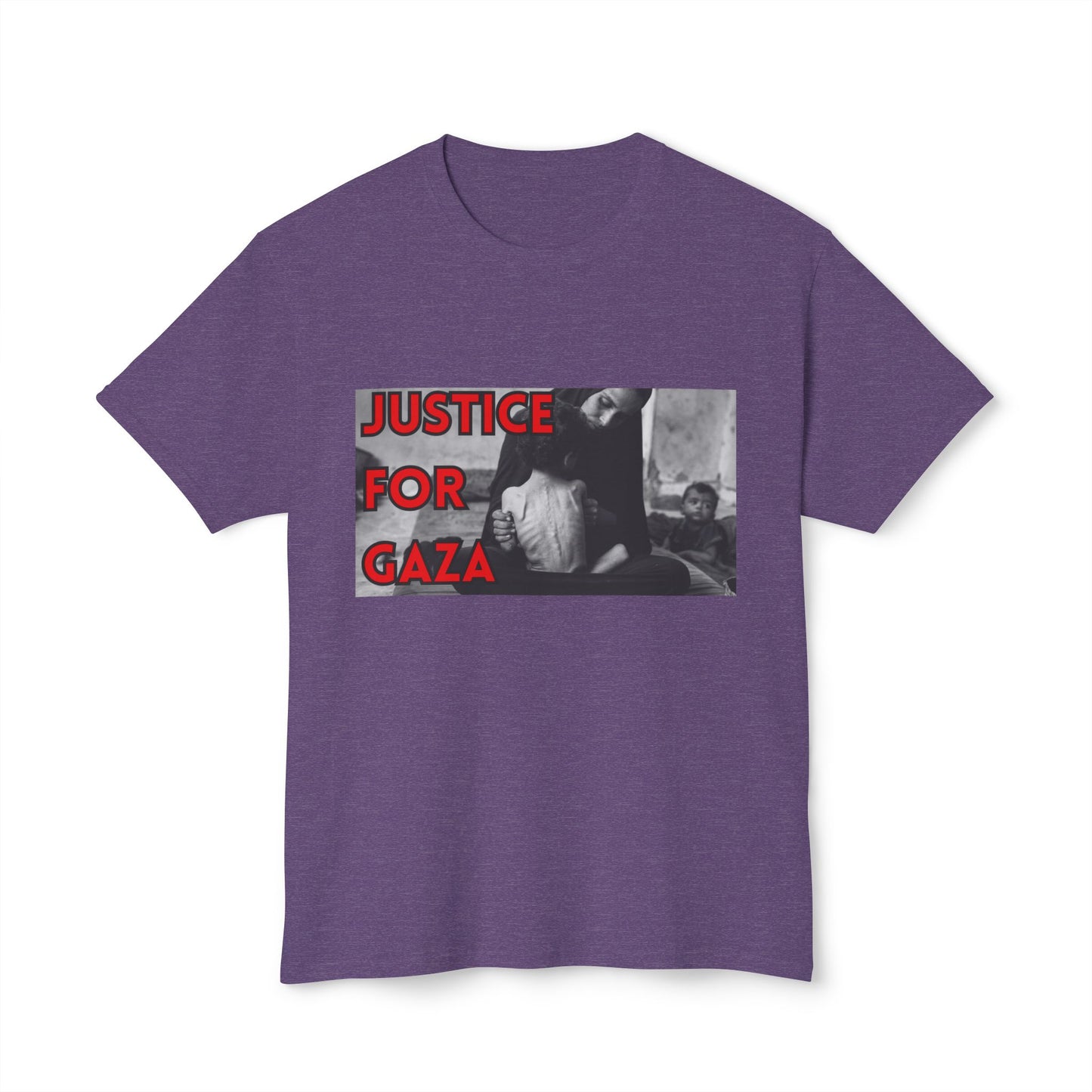 Justice for Gaza Unisex HD Cotton T-Shirt | Activism Tee, Casual Wear, Statement Shirt, Social Justice Gift, Everyday Comfort