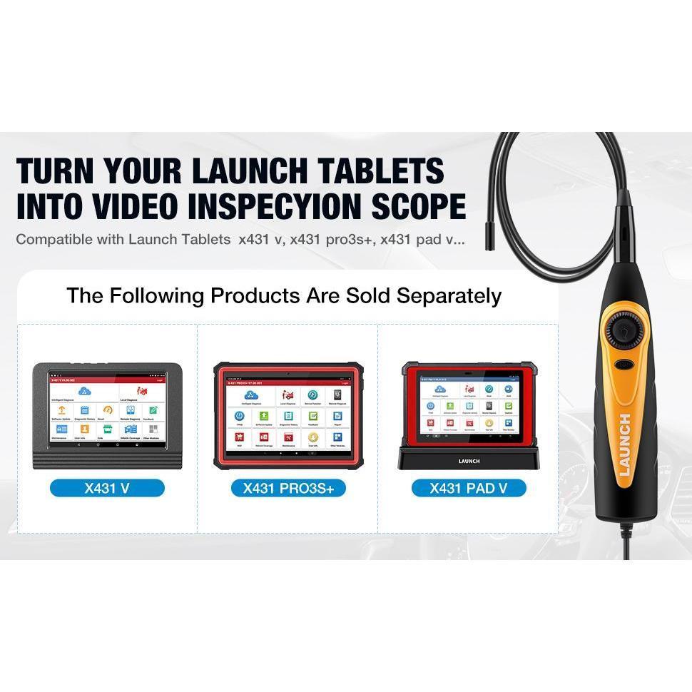 HD Waterproof Camera Video Endoscope 2m Cable 6-speed Adjustable LED Light Micro USB Type C Interface Car Special