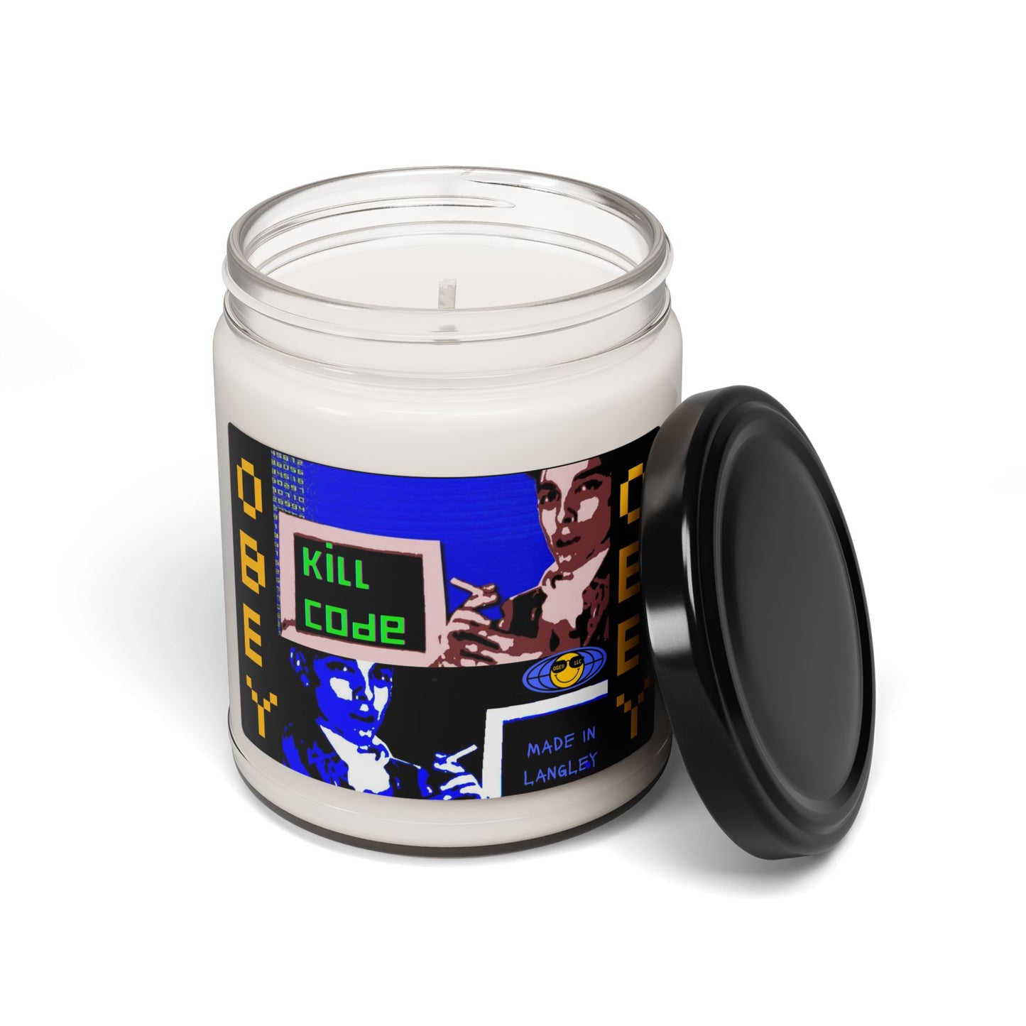 Obey Phiber Optik Scented Soy Candle, 9oz