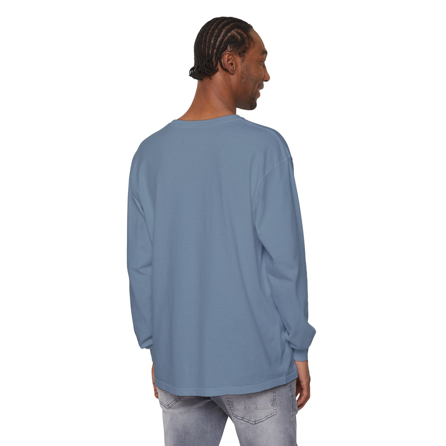Neon Cats Unisex Garment-dyed Long Sleeve T-Shirt