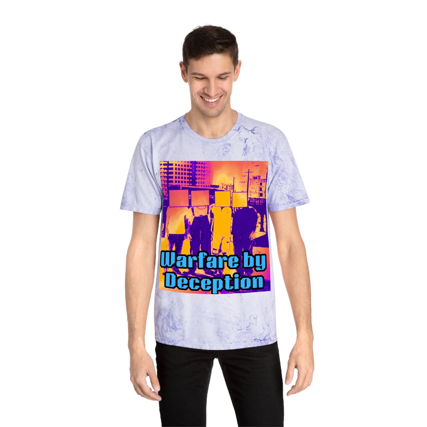 Warfare By Deception Unisex Color Blast T-Shirt