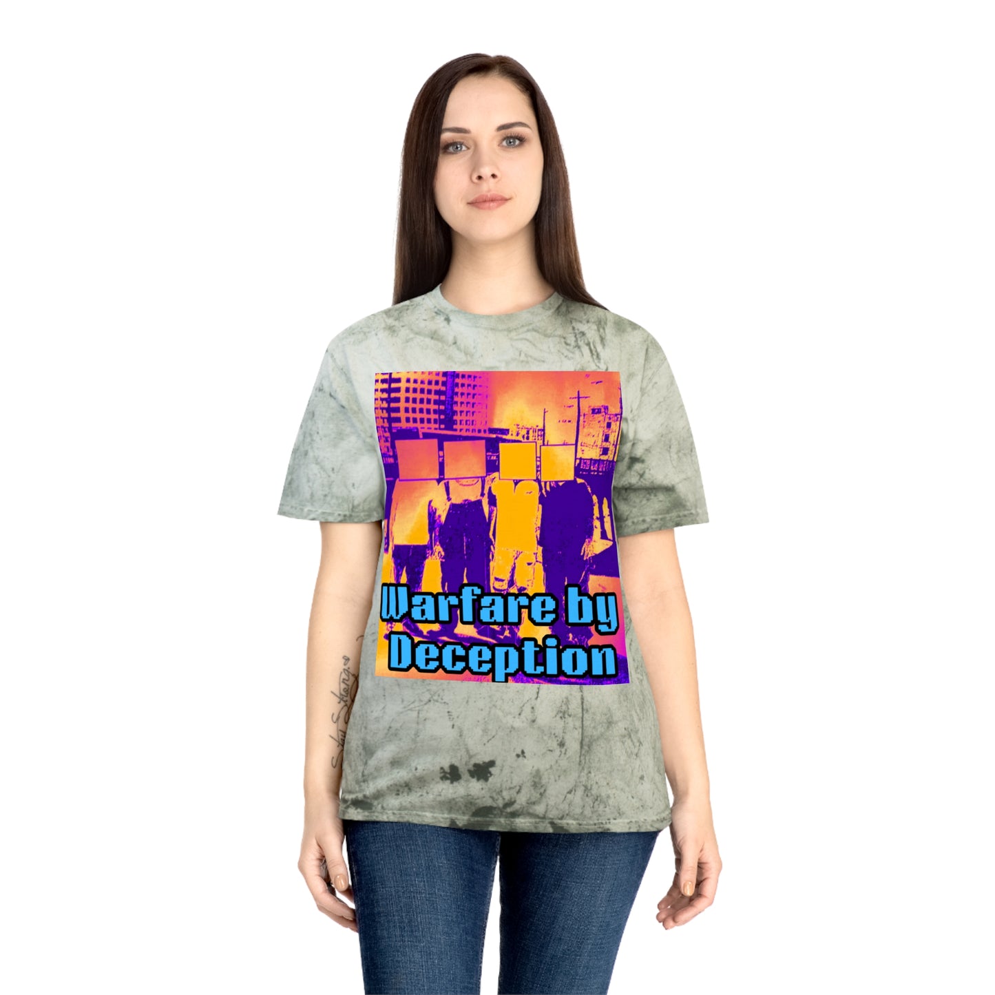Warfare By Deception Unisex Color Blast T-Shirt