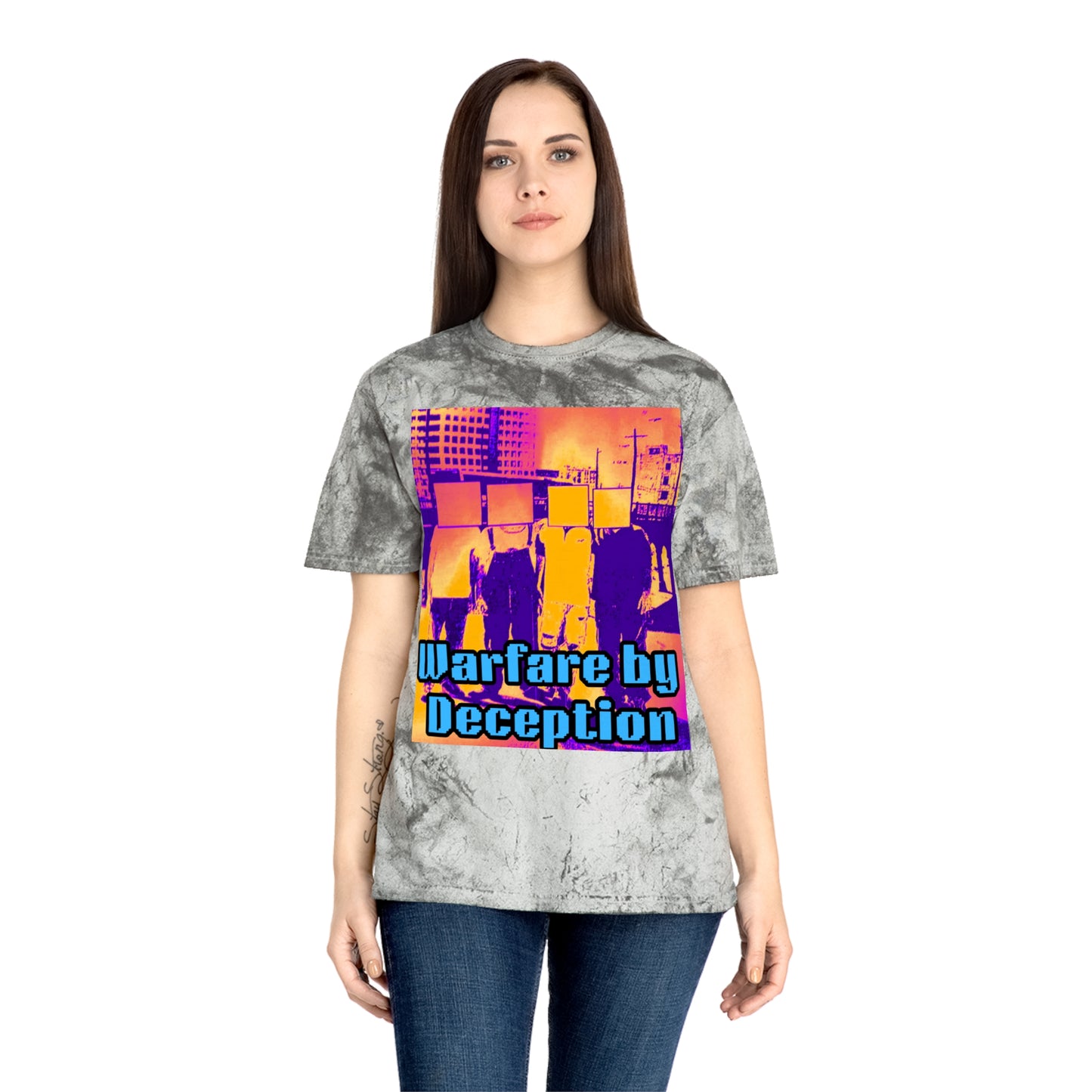 Warfare By Deception Unisex Color Blast T-Shirt