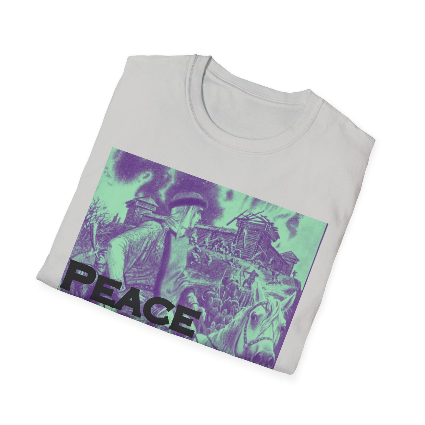 Peace Through Faith Unisex T-Shirt - Inspirational Apparel, Faith-Based Gifts, Spiritual Fashion, Casual Wear, Unisex Tee