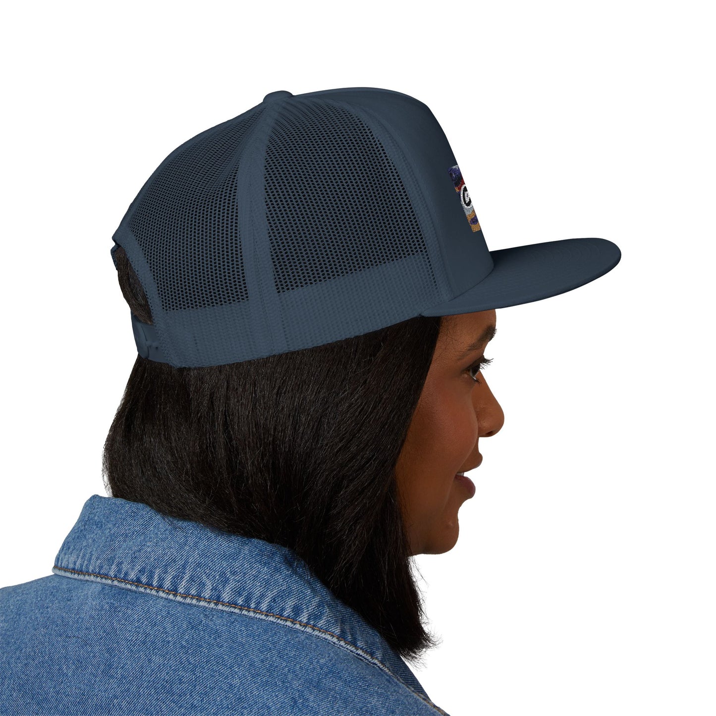Obey LLC Music 5 Panel Trucker Cap (Embroidery)