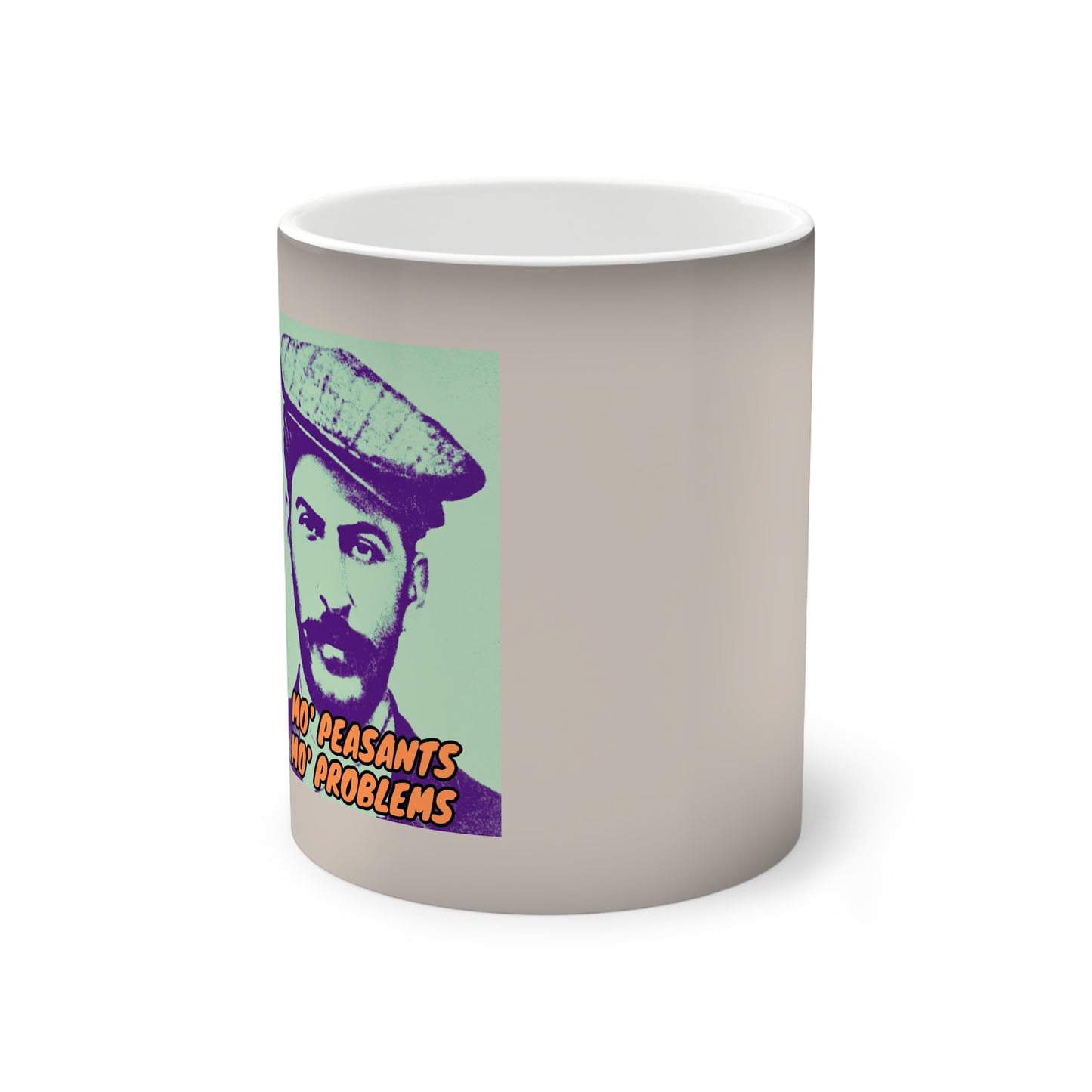 Stalin Mo' Peasants, Mo' Problems Color-Changing Mug, 11oz