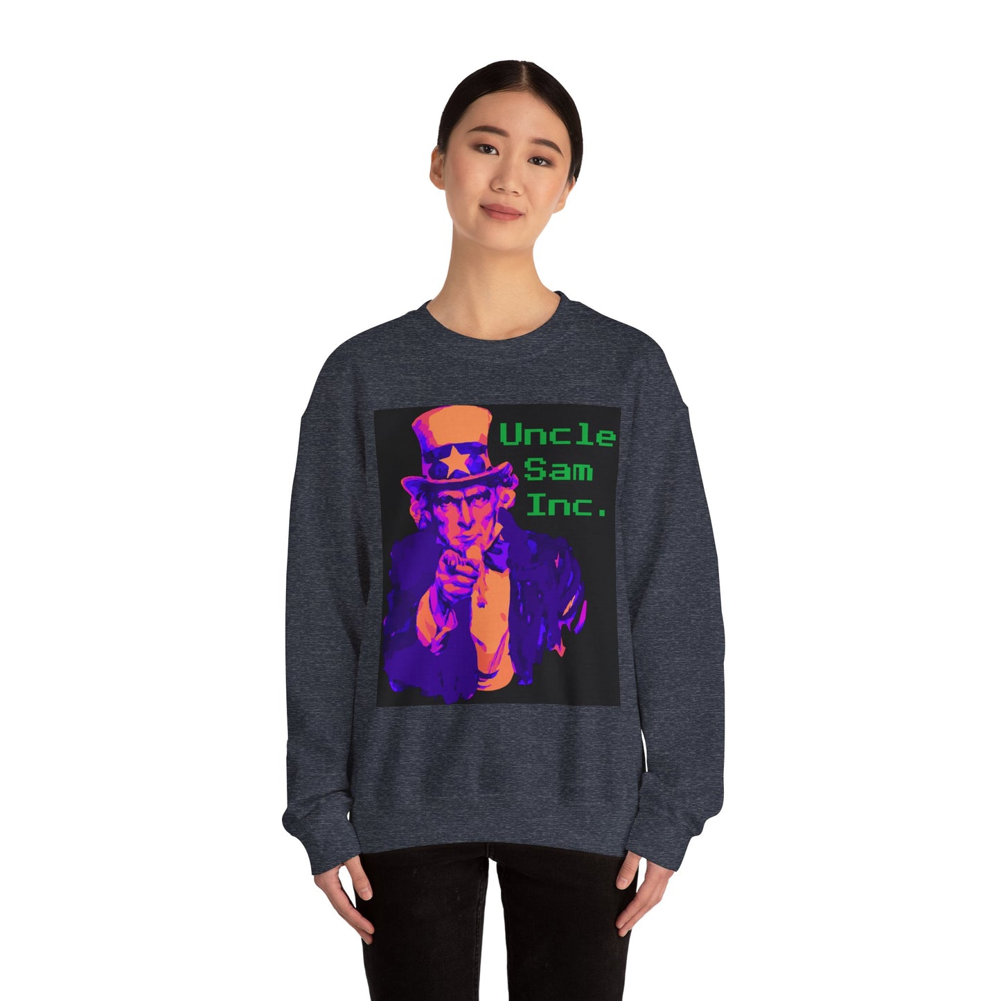 Uncle Sam Inc. Unisex Heavy Blend™ Crewneck Sweatshirt