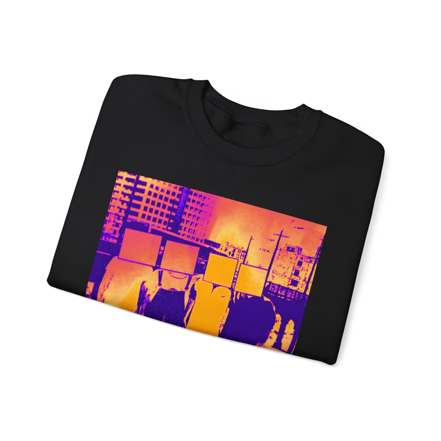'Warfare by Deception Cozy Crewneck, Unisex Casual Wear, Streetwear, Gift for Artists, Layering