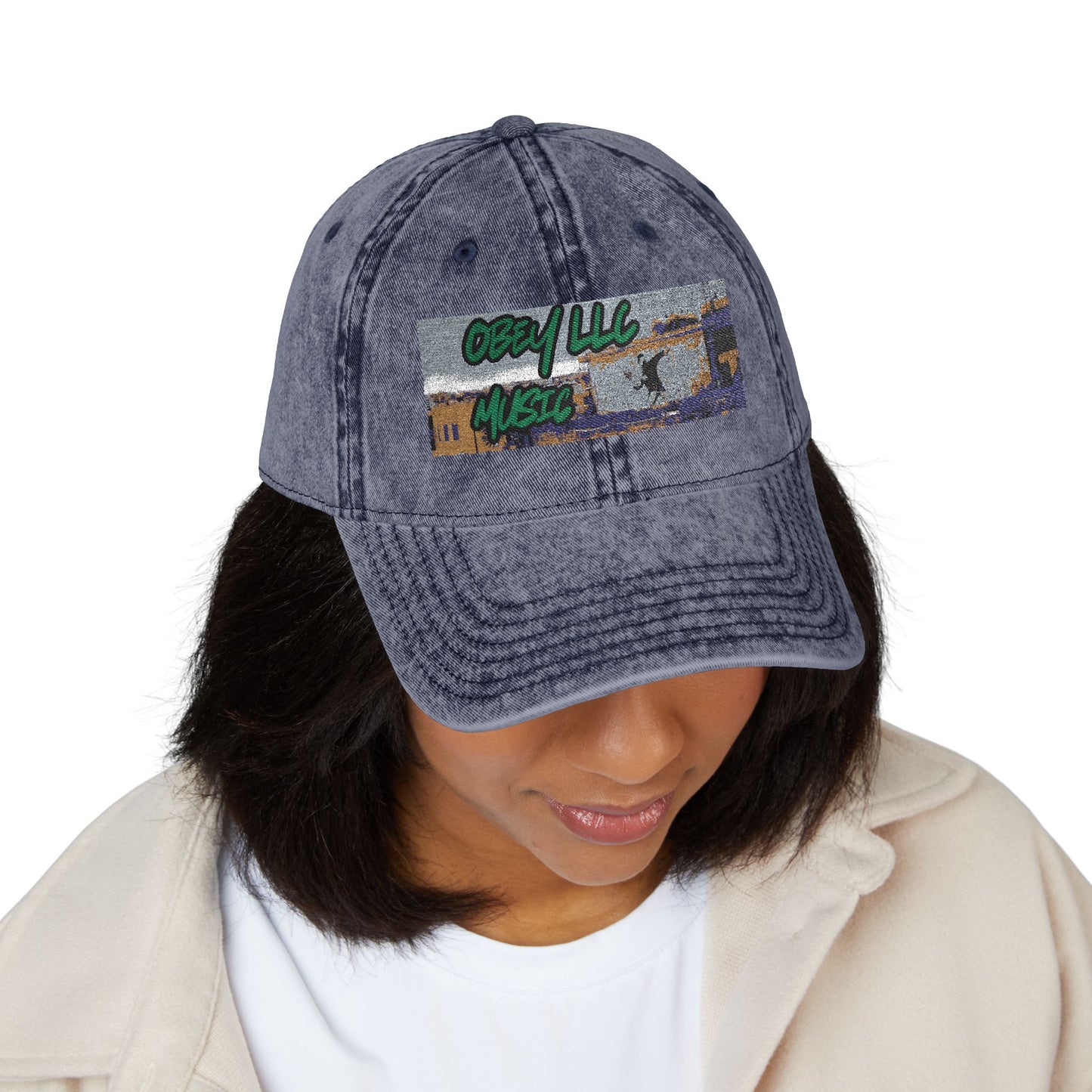 Obey LLC Vintage Cap (Embroidery)
