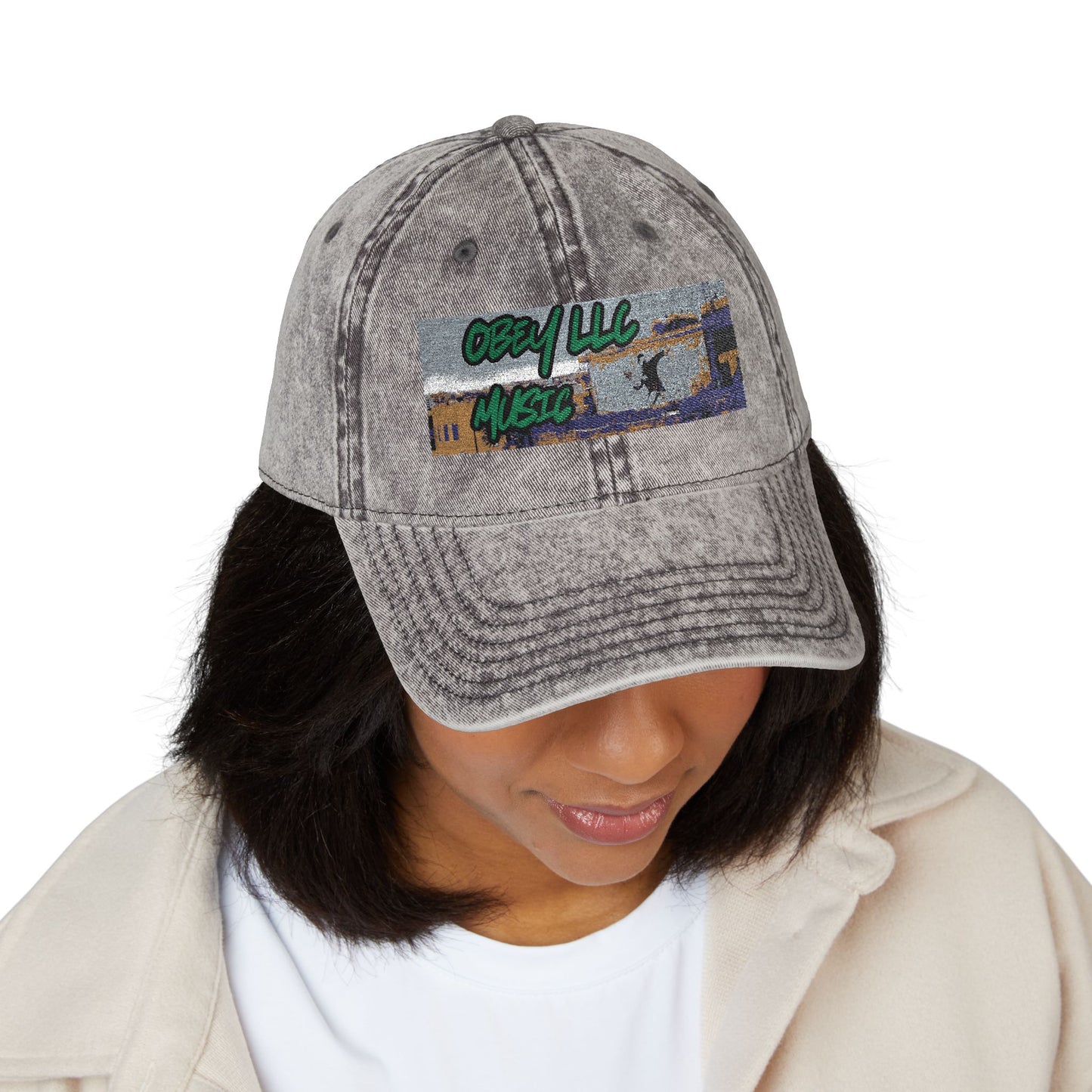 Obey LLC Vintage Cap (Embroidery)