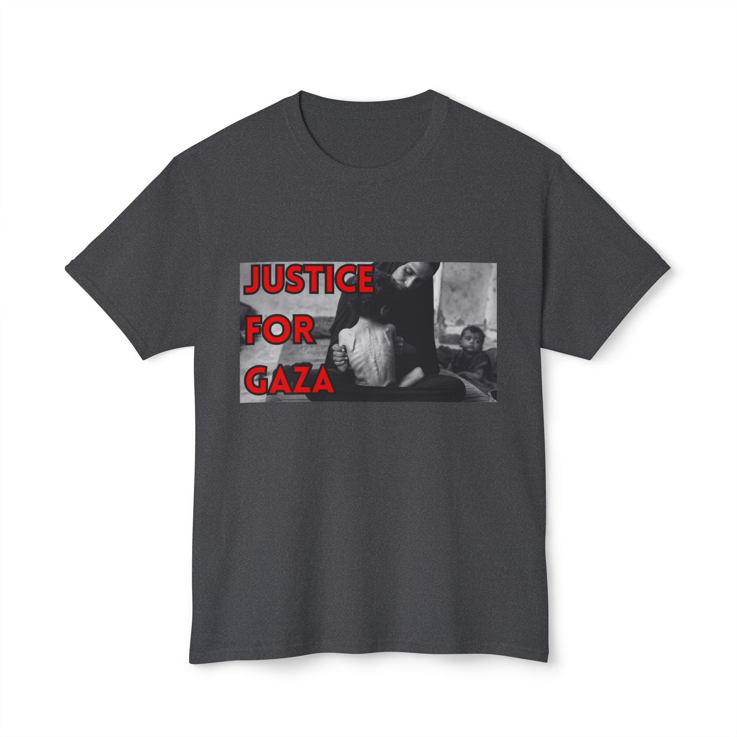 Justice for Gaza Unisex HD Cotton T-Shirt | Activism Tee, Casual Wear, Statement Shirt, Social Justice Gift, Everyday Comfort