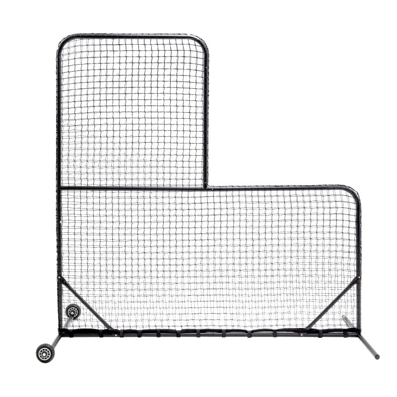 Type Baseball Hitting Cage Net, Wheeled Baseball Pitching Net 84 Inches High X 84 Inches Wide, With 42 Inches X 42 Inches Opening, Including Tote Bag, Prohibited Platform Temu