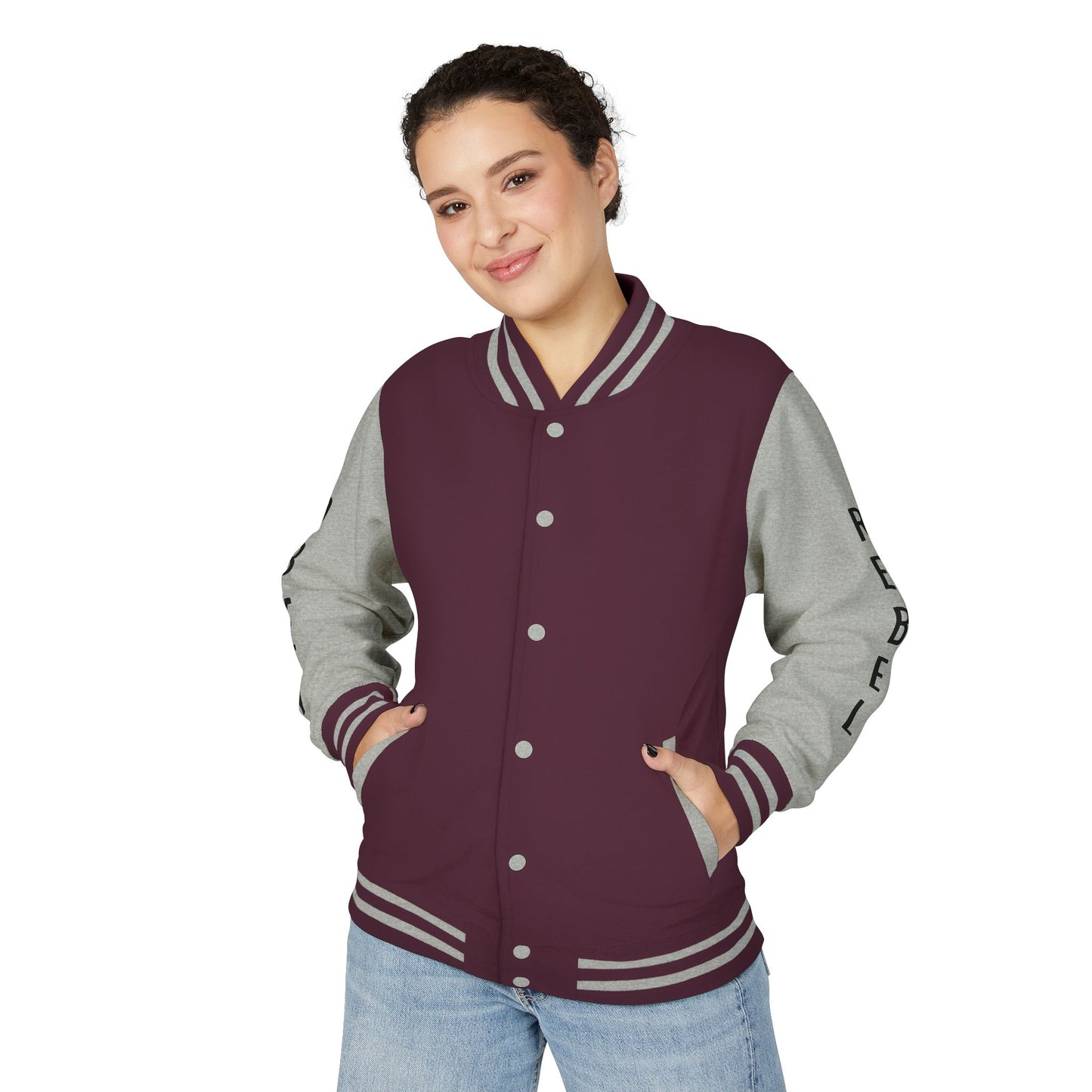 Obey Rebel Unisex Heavyweight Letterman Jacket