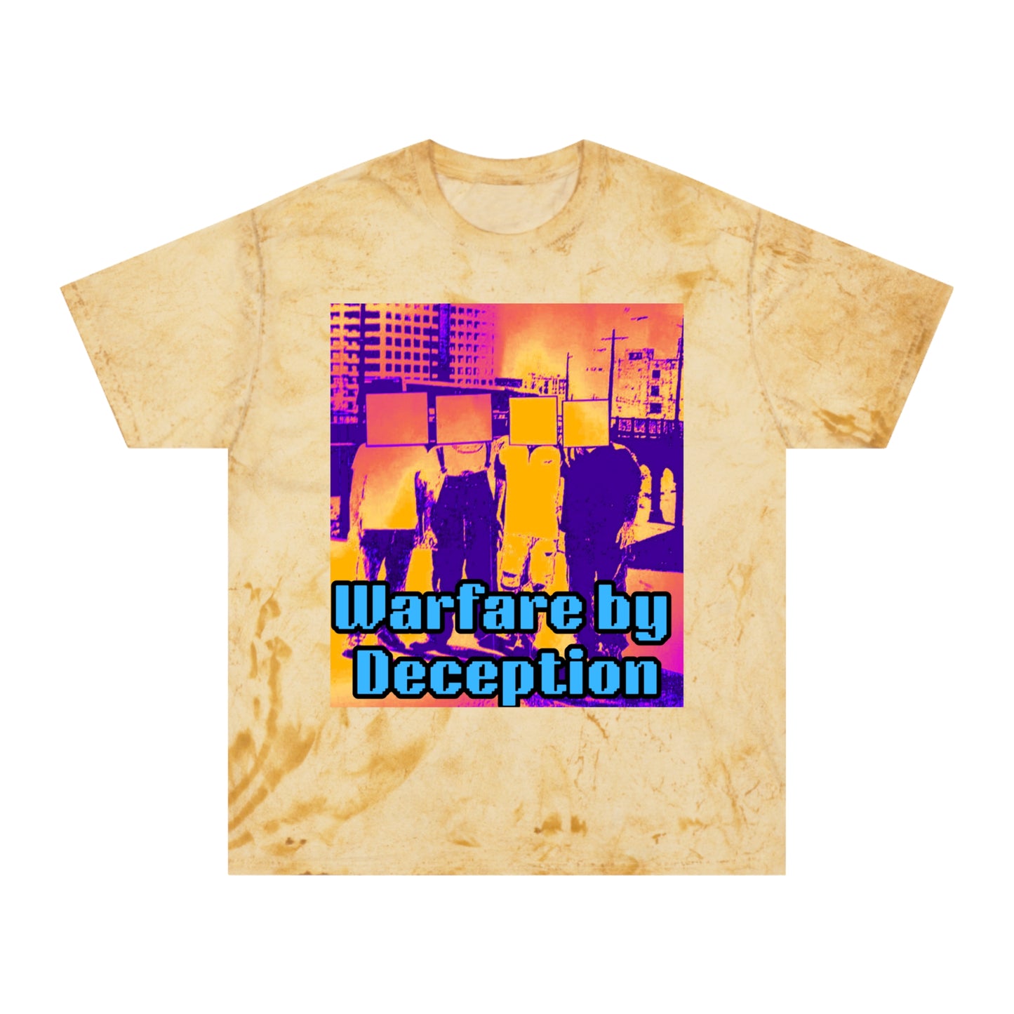 Warfare By Deception Unisex Color Blast T-Shirt