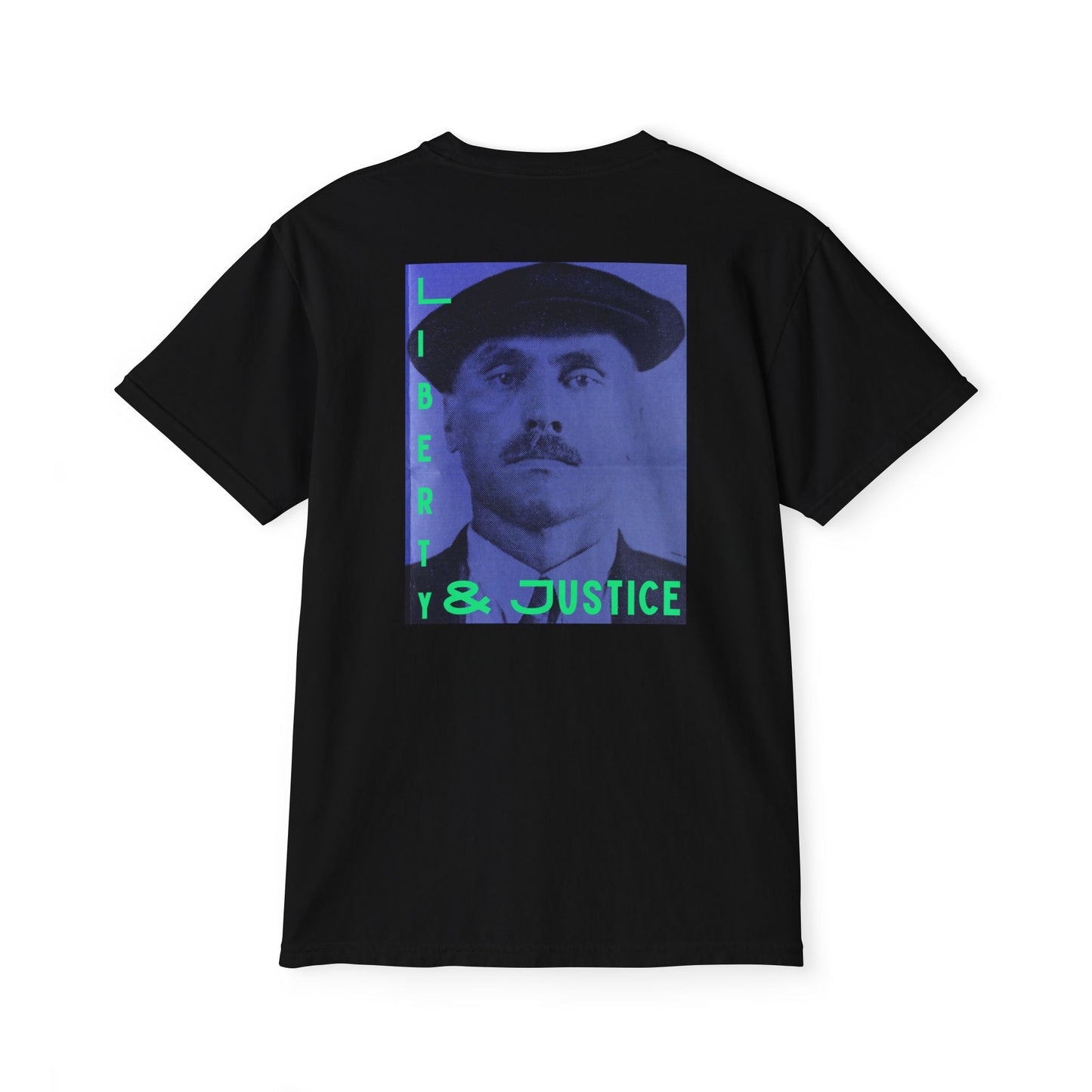 Liberty and Justice Obey LLC Unisex Garment-Dyed Pocket T-Shirt