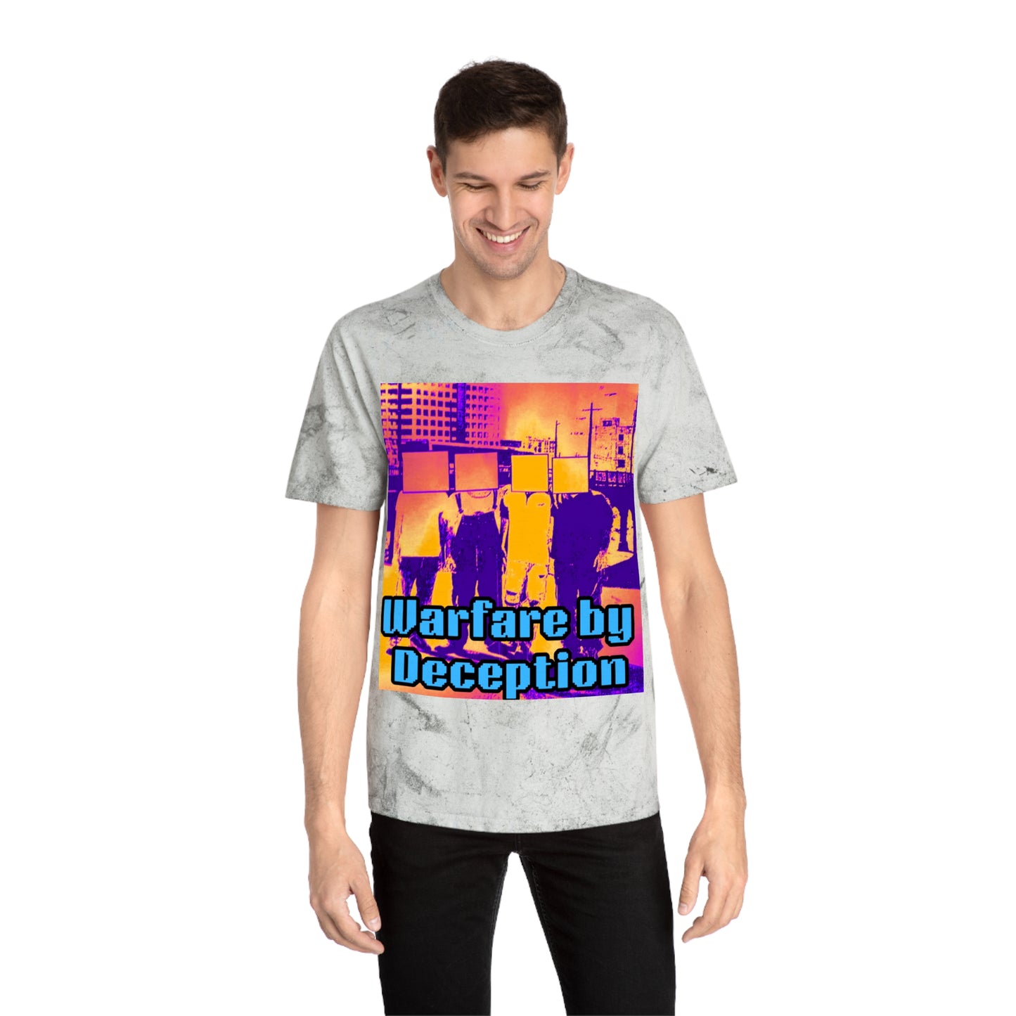 Warfare By Deception Unisex Color Blast T-Shirt