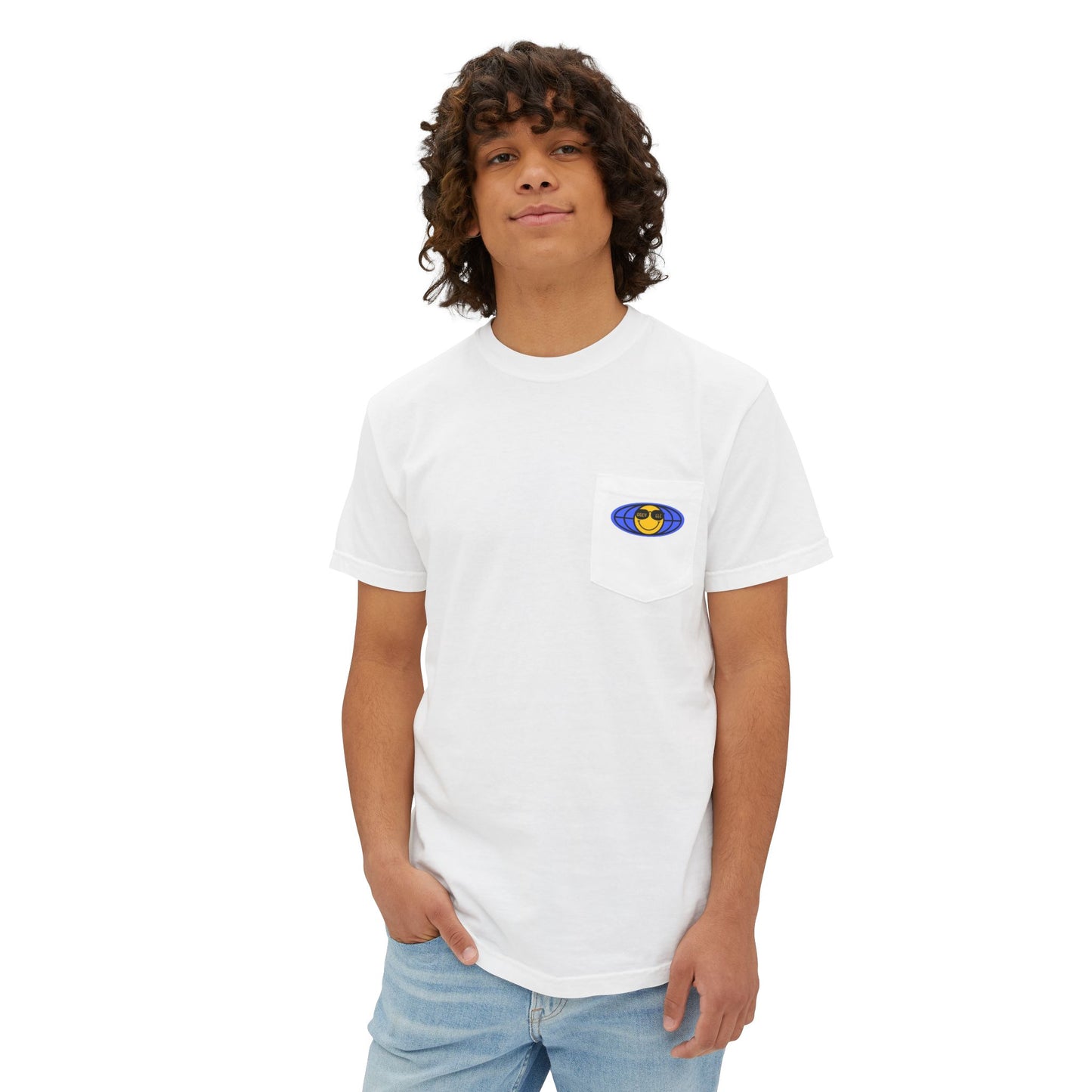 Liberty and Justice Obey LLC Unisex Garment-Dyed Pocket T-Shirt