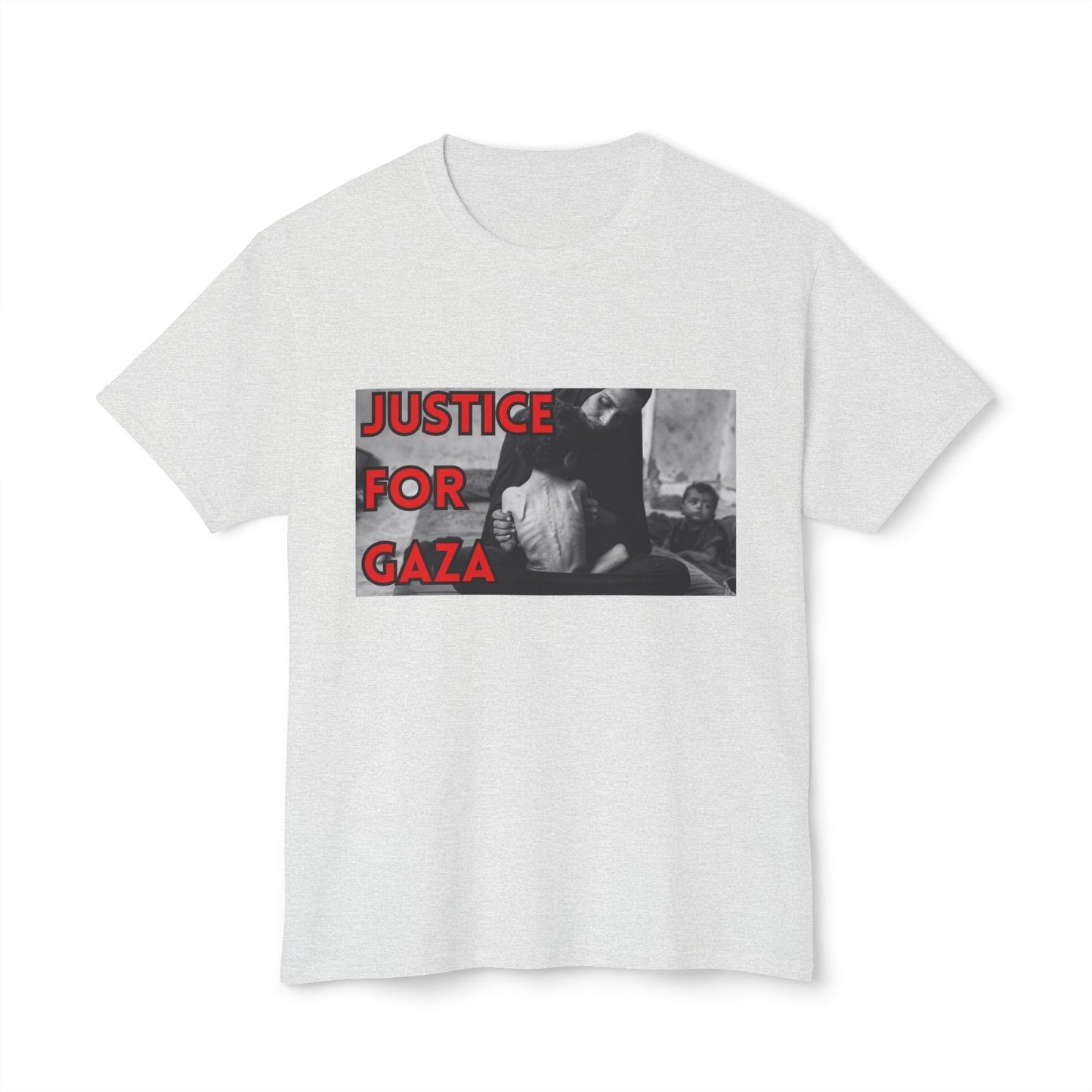 Justice for Gaza Unisex HD Cotton T-Shirt | Activism Tee, Casual Wear, Statement Shirt, Social Justice Gift, Everyday Comfort