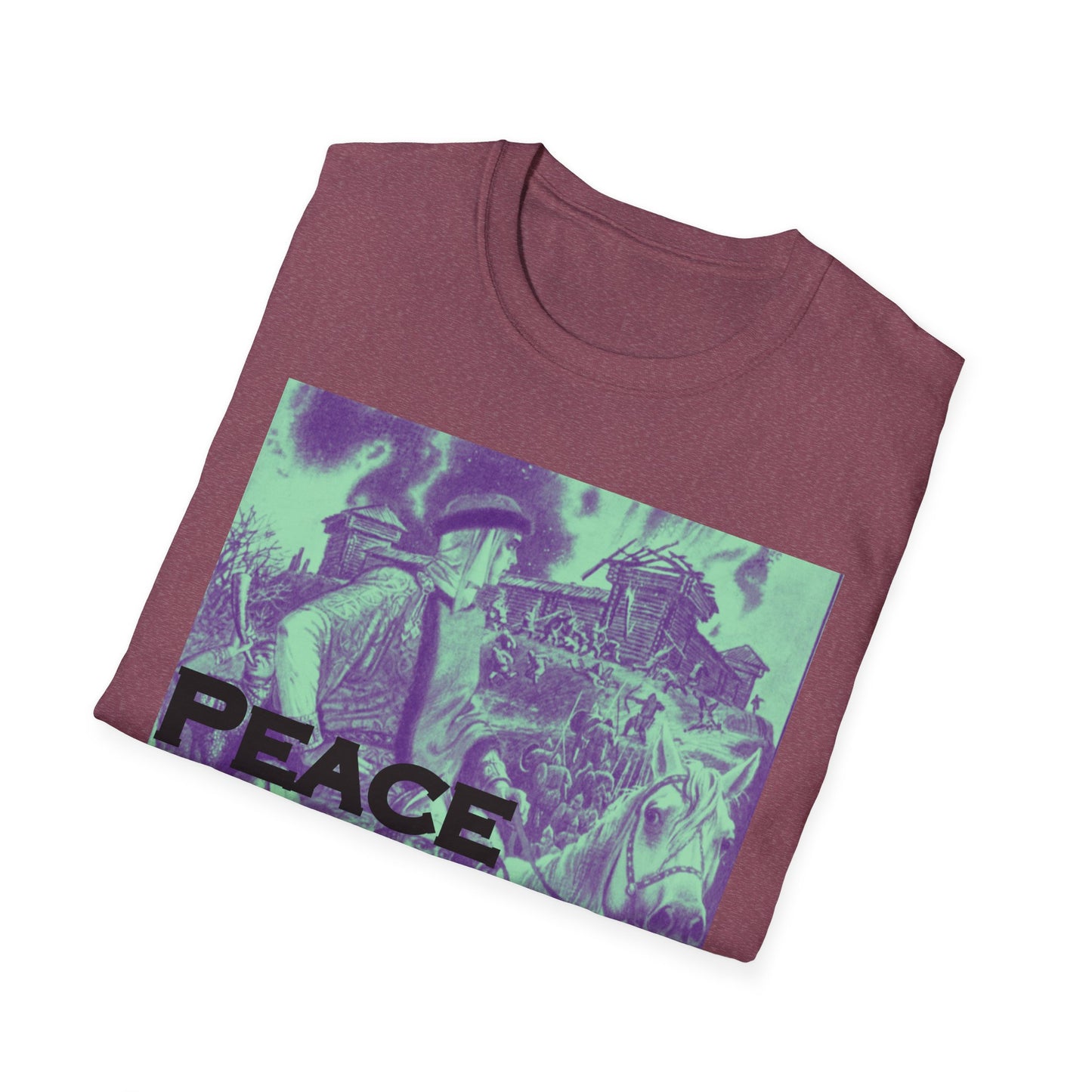 Peace Through Faith Unisex T-Shirt - Inspirational Apparel, Faith-Based Gifts, Spiritual Fashion, Casual Wear, Unisex Tee