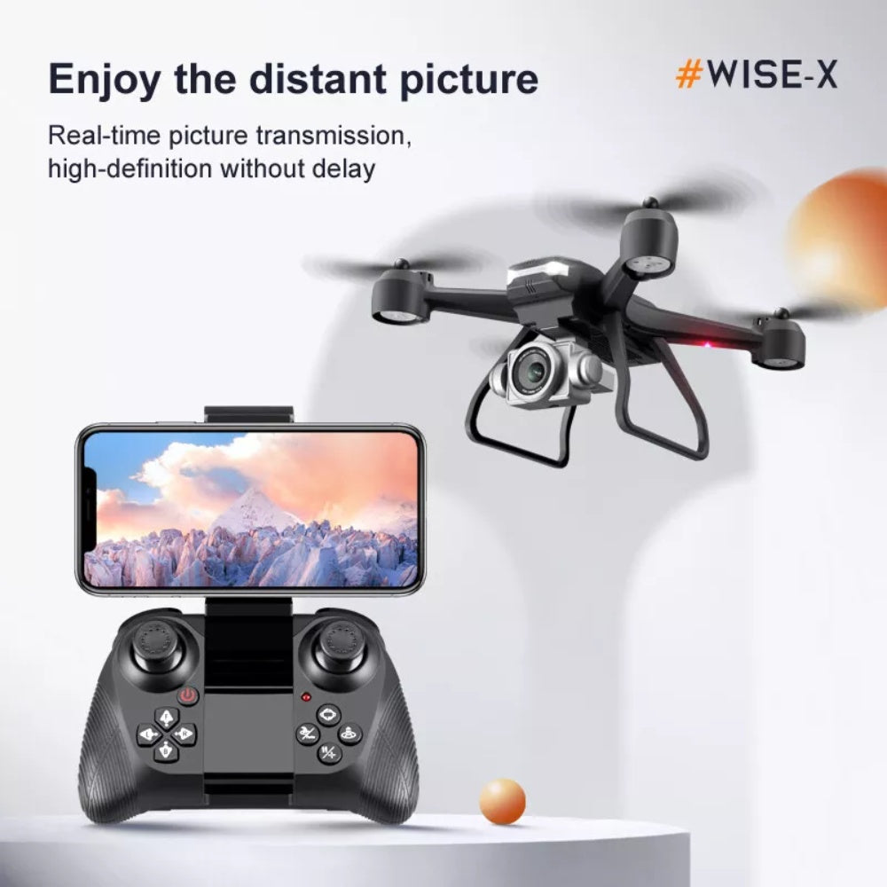 Professional Drone 6K HD Dual Camera Wifi FPV Portable RC Quadcopter 2 BATTERY, Drones Suitable For Adults & Beginners.Logistics