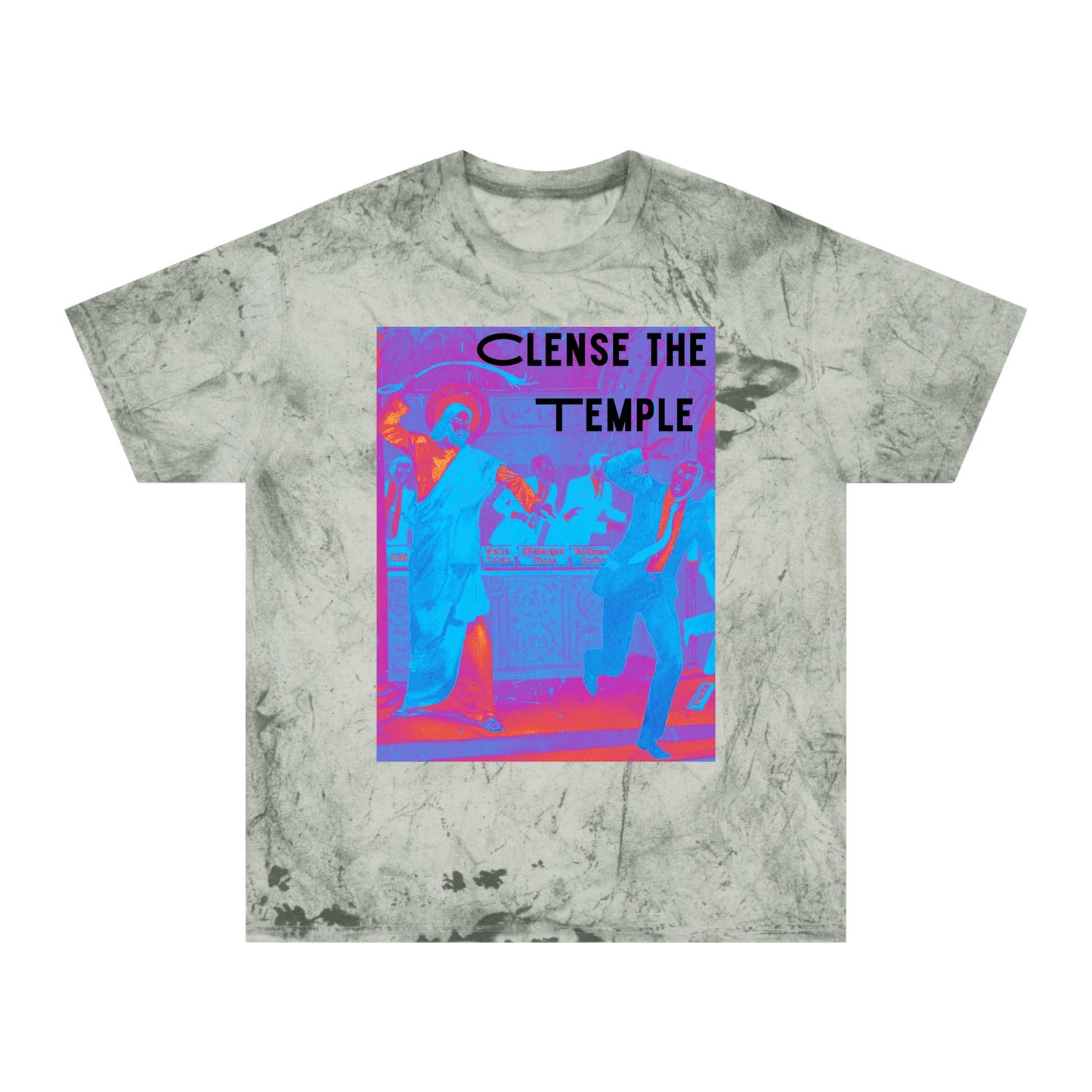 Cleanse the Temple Unisex Color Blast T-Shirt