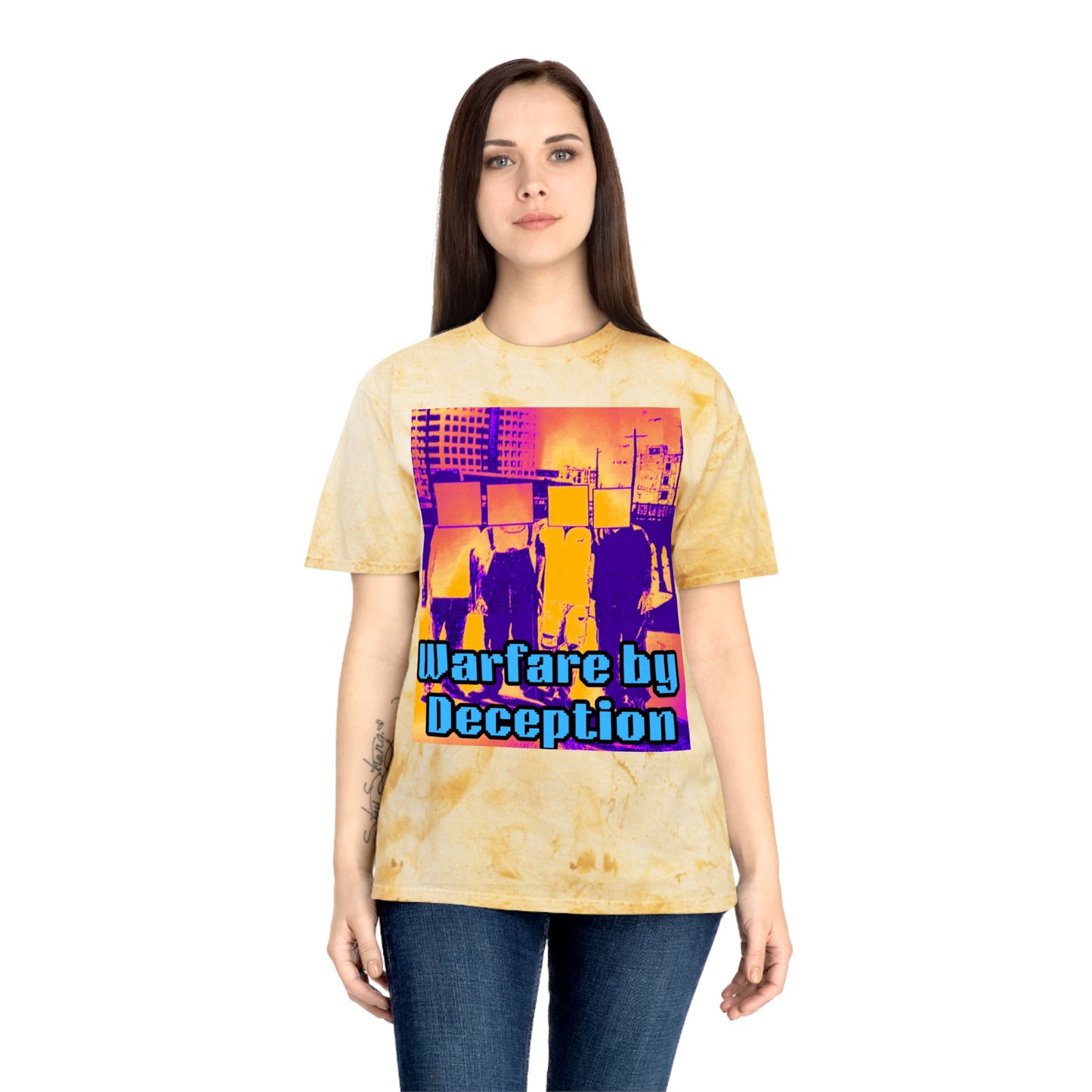 Warfare By Deception Unisex Color Blast T-Shirt