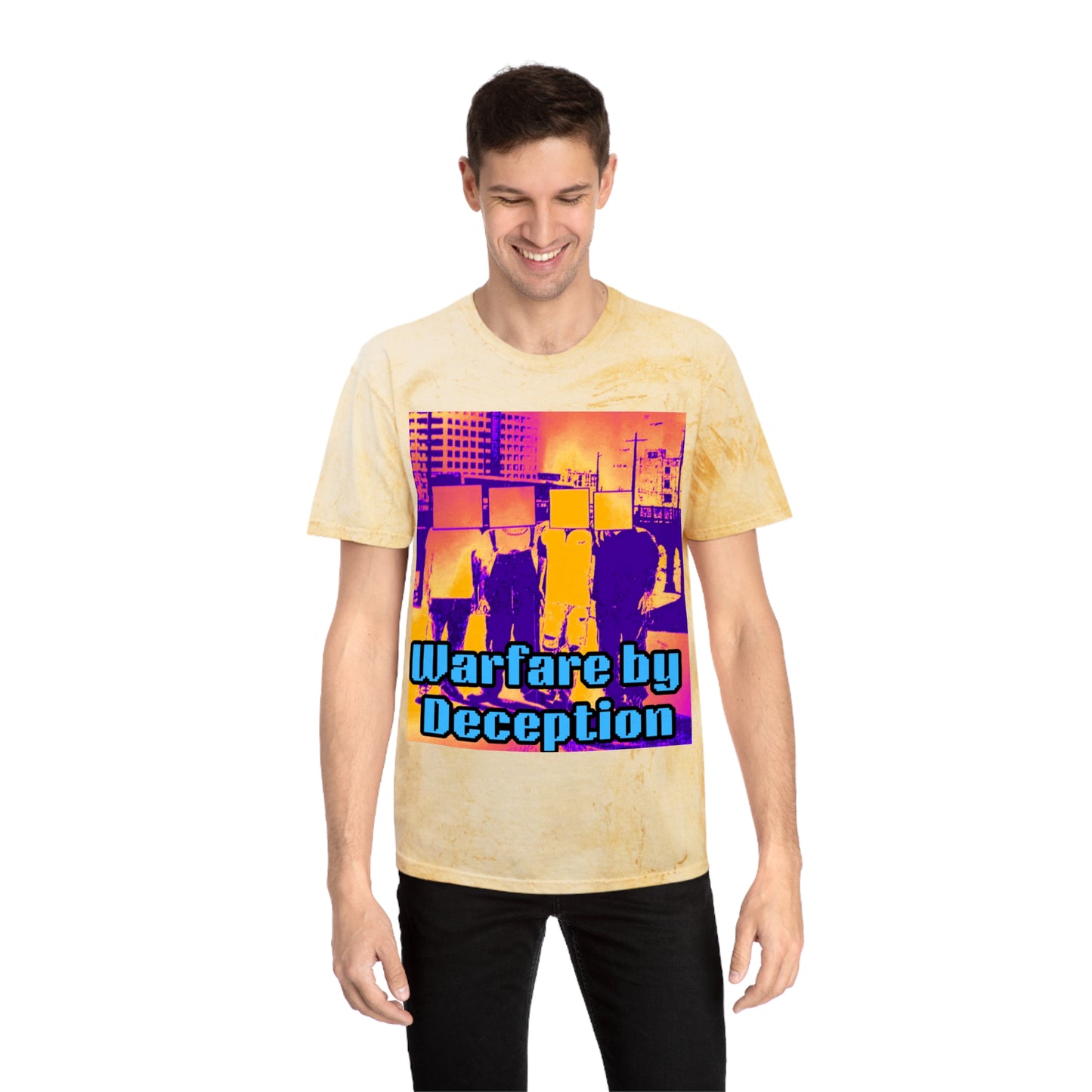 Warfare By Deception Unisex Color Blast T-Shirt