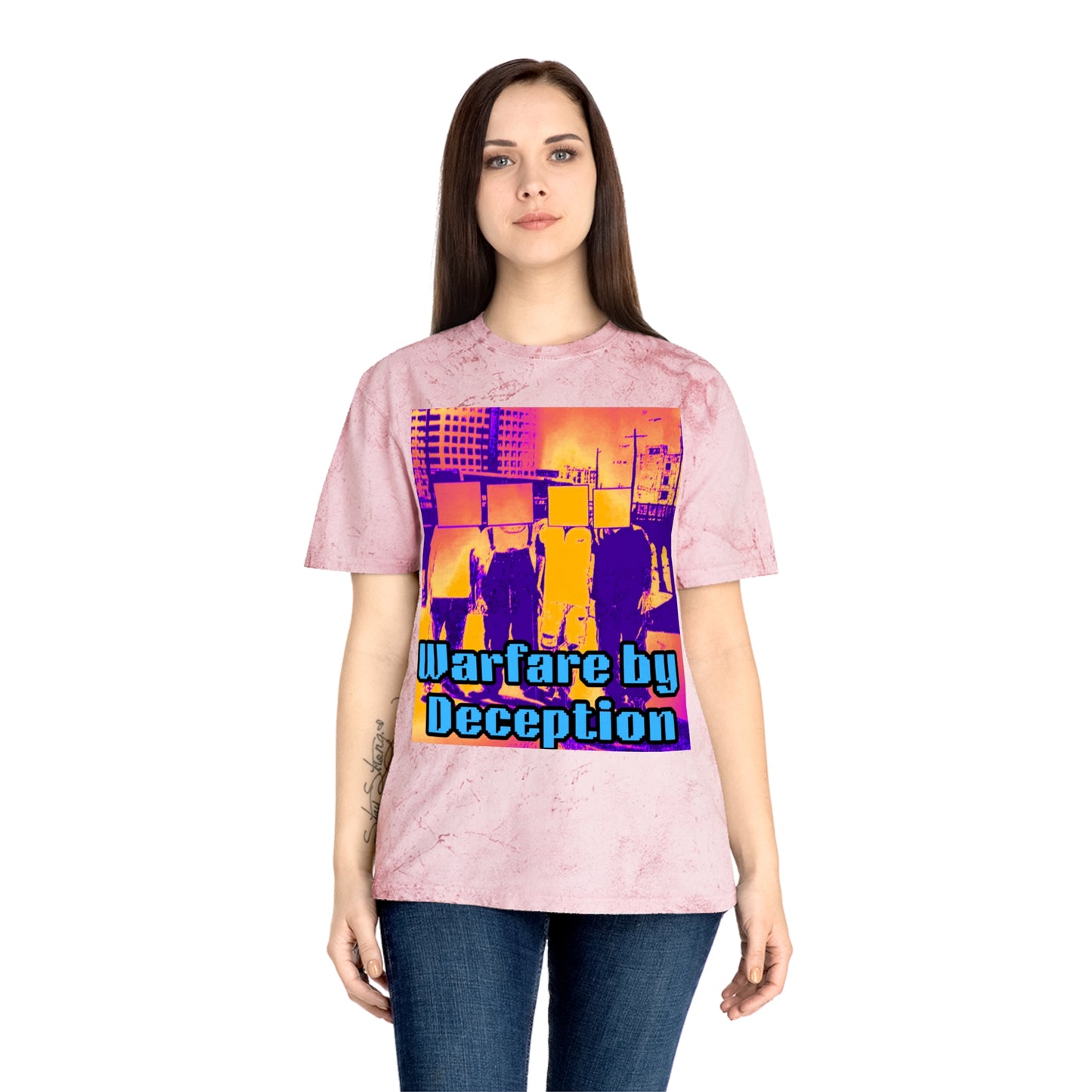 Warfare By Deception Unisex Color Blast T-Shirt