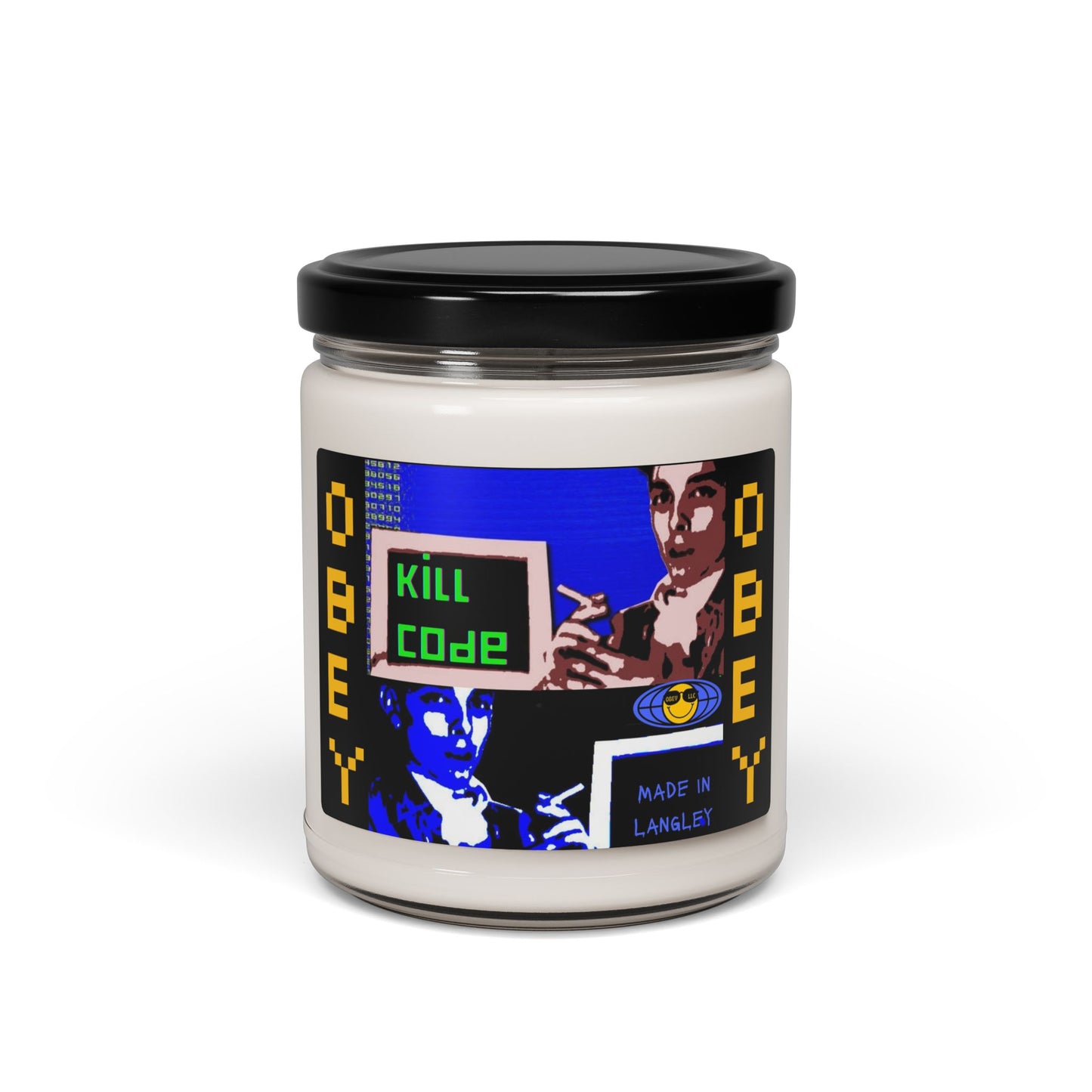 Obey Phiber Optik Scented Soy Candle, 9oz