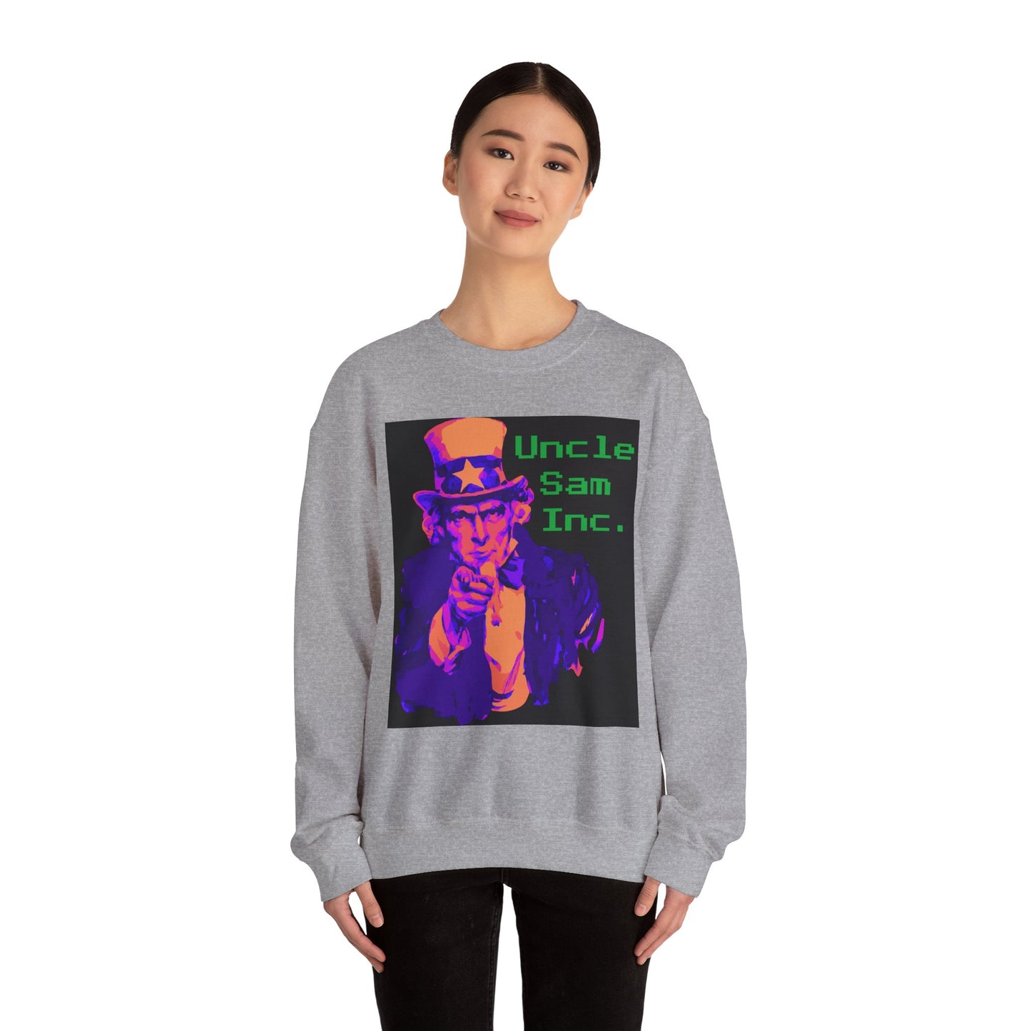 Uncle Sam Inc. Unisex Heavy Blend™ Crewneck Sweatshirt