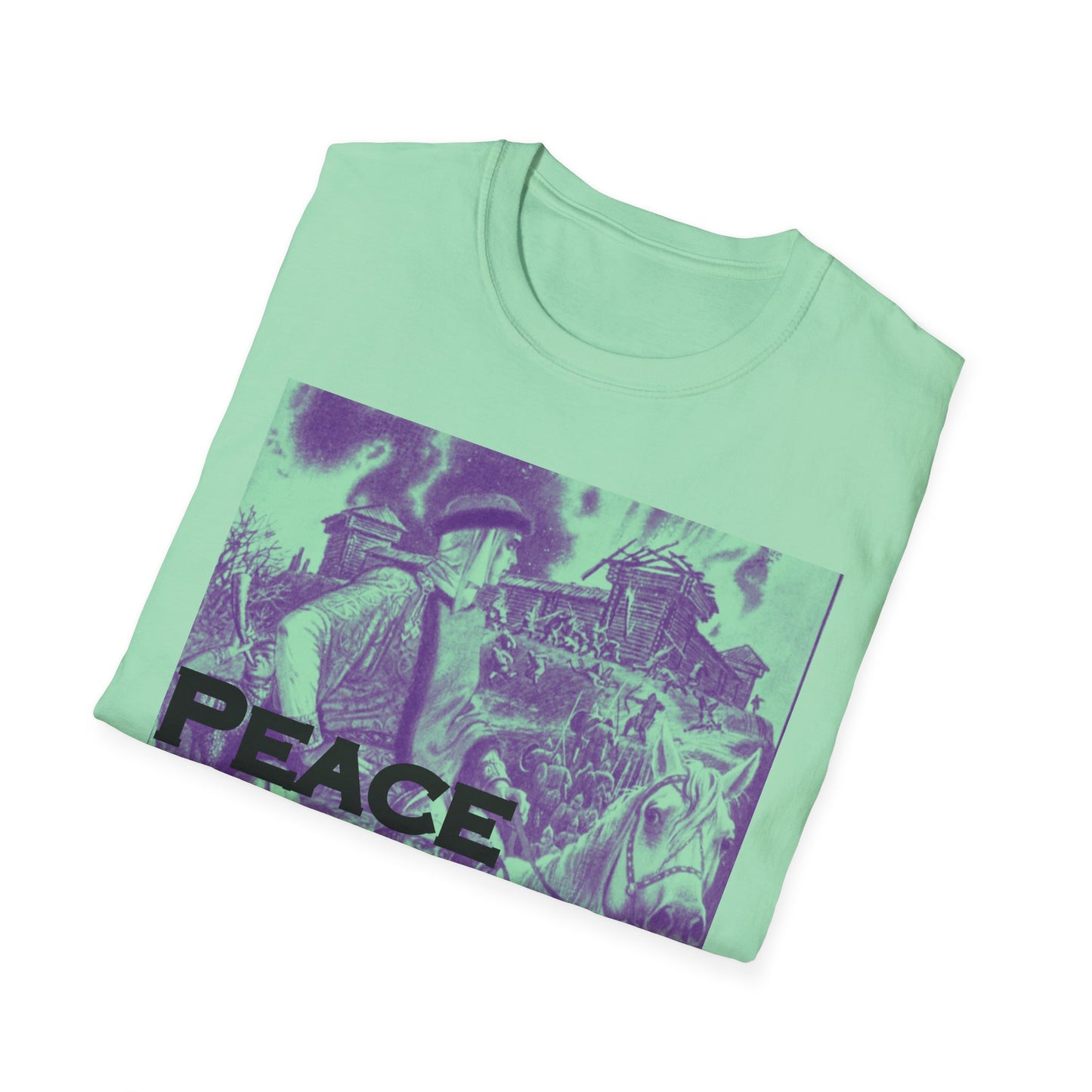 Peace Through Faith Unisex T-Shirt - Inspirational Apparel, Faith-Based Gifts, Spiritual Fashion, Casual Wear, Unisex Tee