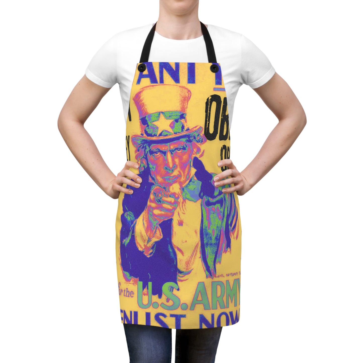 Obey Uncle Sam Apron (AOP)