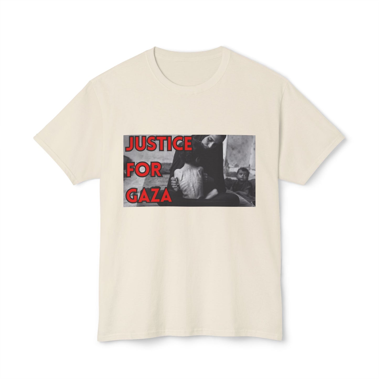 Justice for Gaza Unisex HD Cotton T-Shirt | Activism Tee, Casual Wear, Statement Shirt, Social Justice Gift, Everyday Comfort
