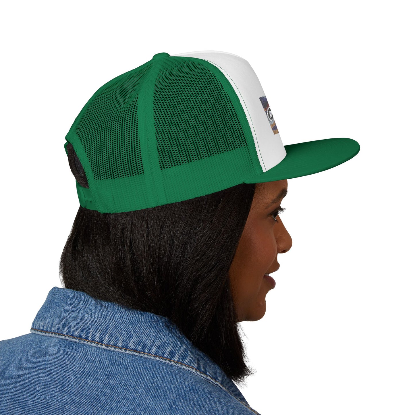 Obey LLC Music 5 Panel Trucker Cap (Embroidery)
