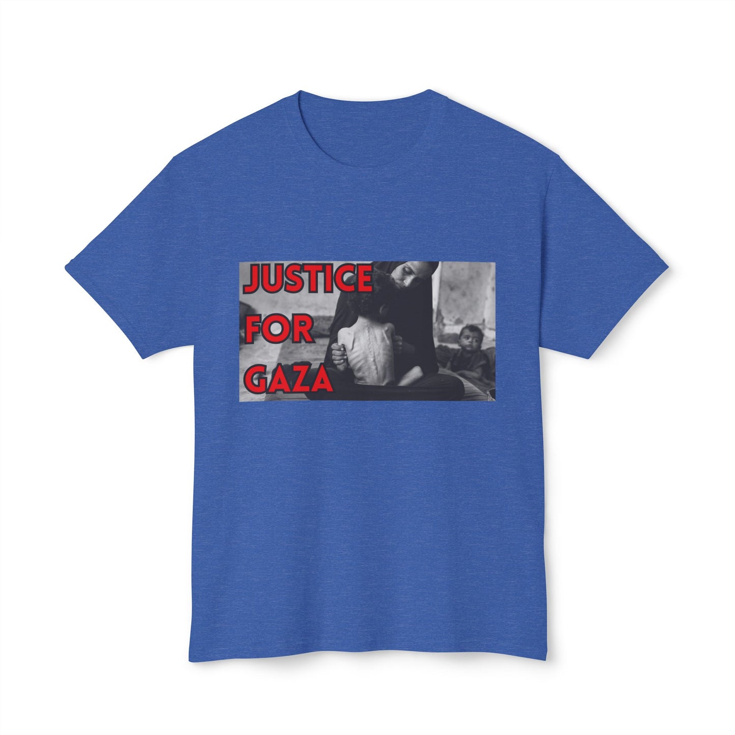 Justice for Gaza Unisex HD Cotton T-Shirt | Activism Tee, Casual Wear, Statement Shirt, Social Justice Gift, Everyday Comfort