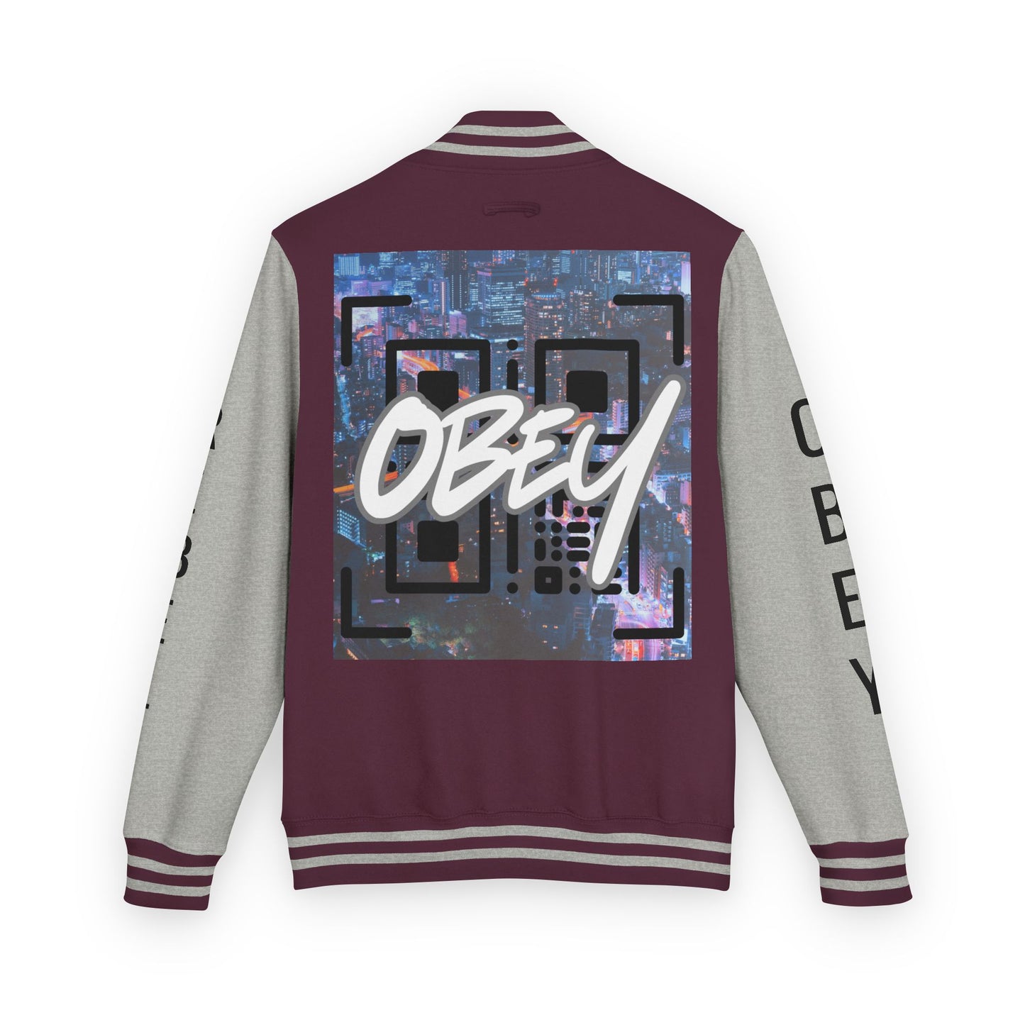 Obey Rebel Unisex Heavyweight Letterman Jacket